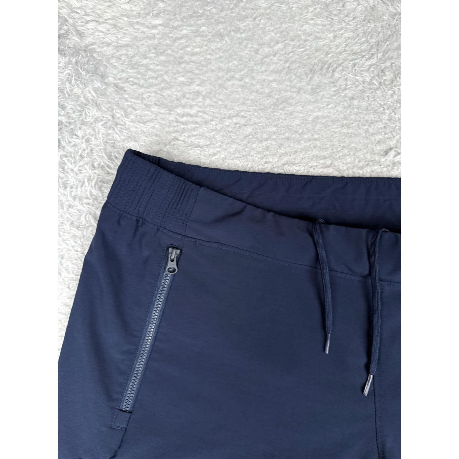 Vintage Columbia PFG Swim Shorts Womens XL Blue Trunks Zip Pockets Quick Dry Stretch 3" Size 40" / US 18 - 4 Thumbnail