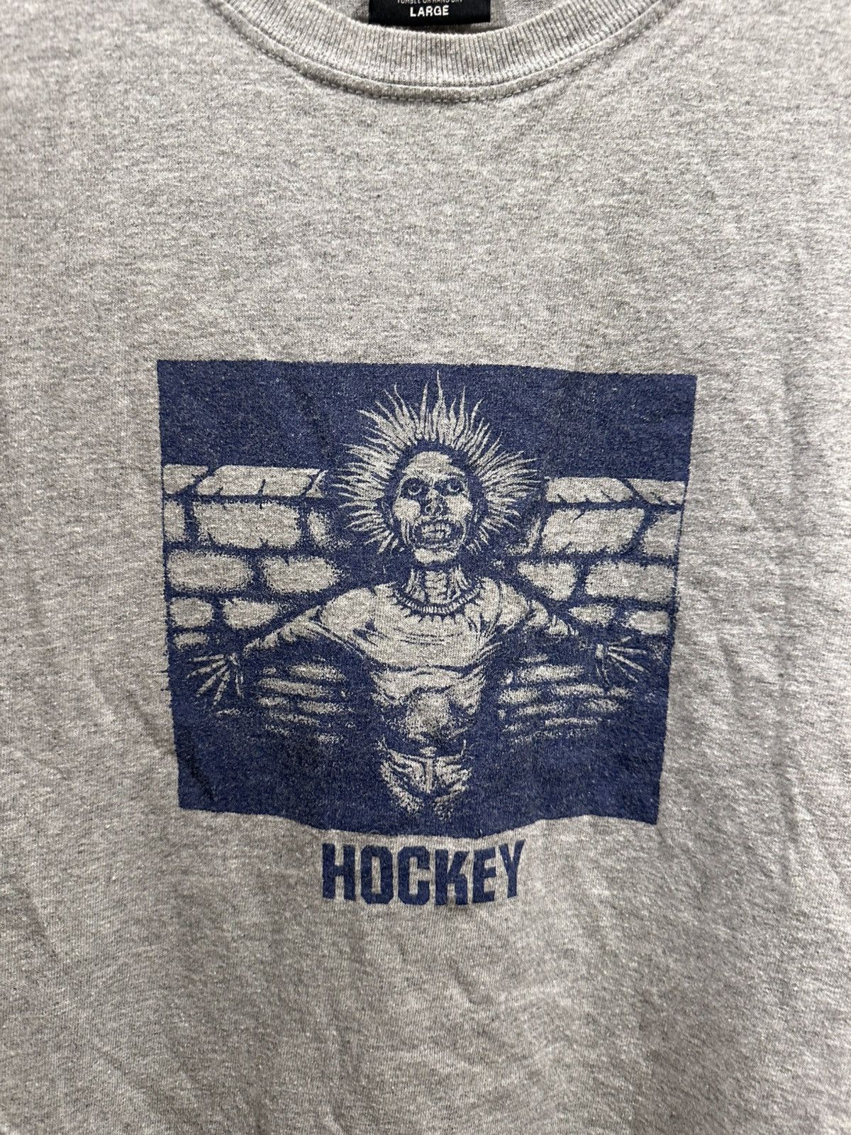 Hockey Skateboards Hockey Nik Stain Logo T Shirt Size US L / EU 52-54 / 3 - 2 Thumbnail