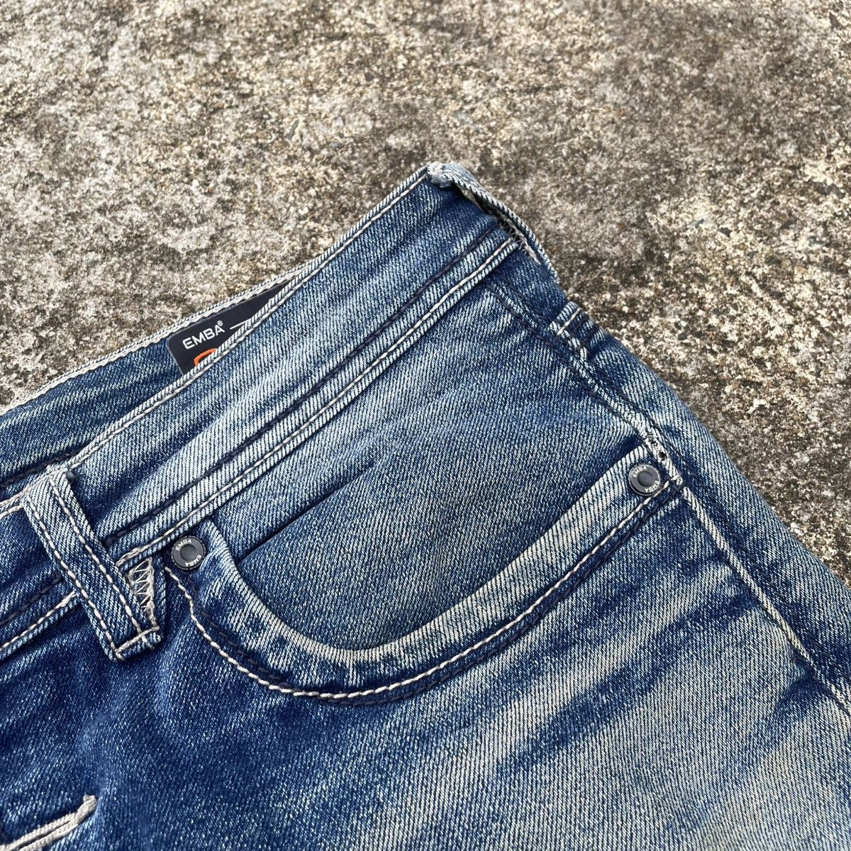 If Six Was Nine Distressed Emba Skinny Jeans Japan Style Size US 34 / EU 50 - 7 Thumbnail