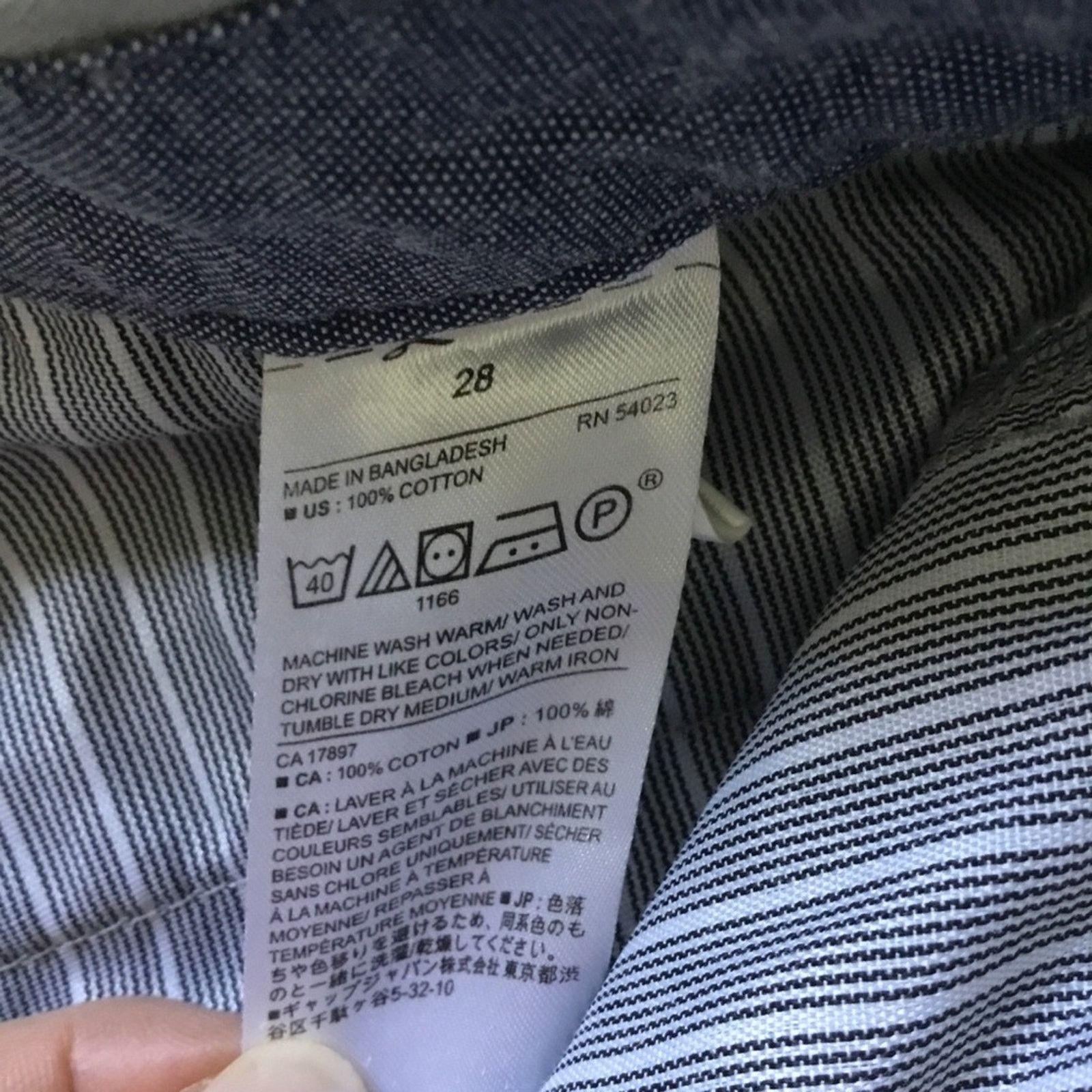 Banana Republic Banana Republic Men's Light Gray Aiden Chino Shorts Size US 28 / EU 44 - 5 Thumbnail