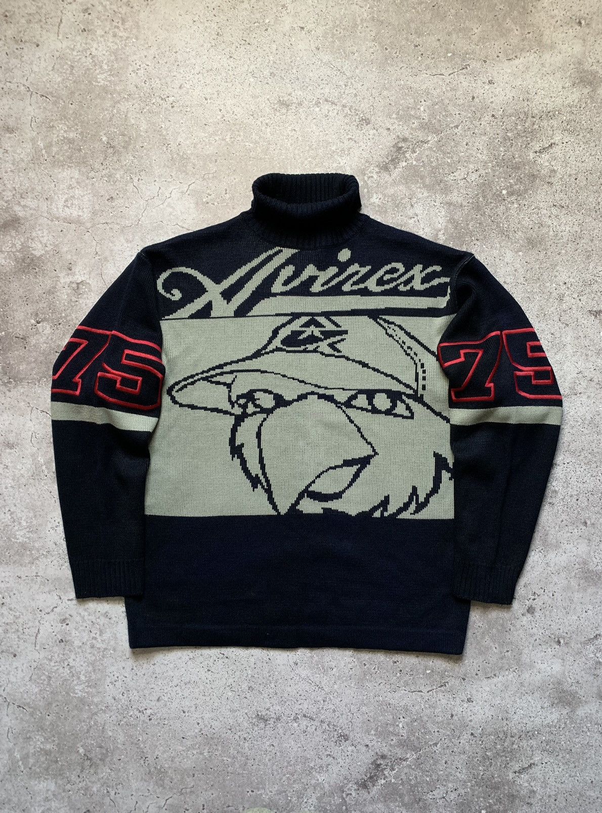 Avirex Vintage Avirex Sweater Golf Size US XL / EU 56 / 4 - 1 Thumbnail