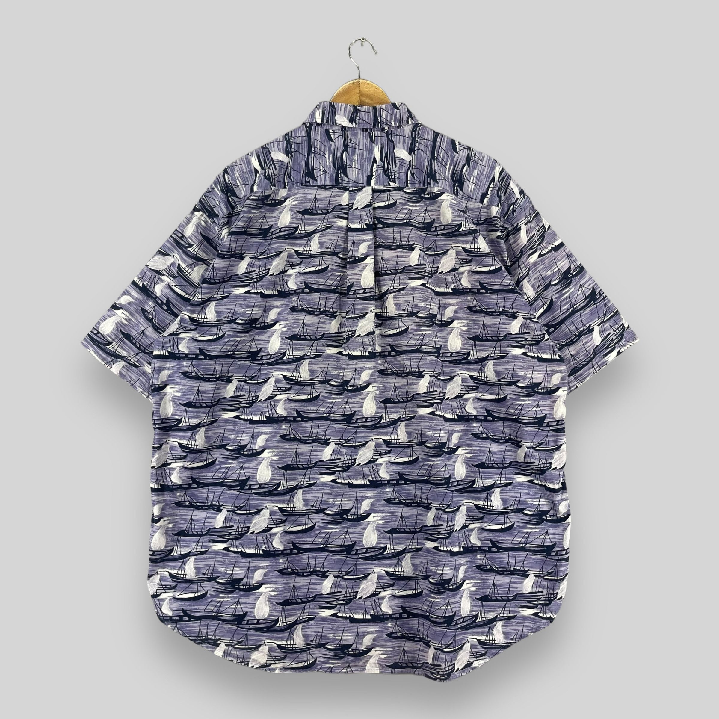 Dockers × Vintage DOCKERS Honolulu Beach Sailing Hawaii Shirt Button Up Size US XL / EU 56 / 4 - 7 Thumbnail