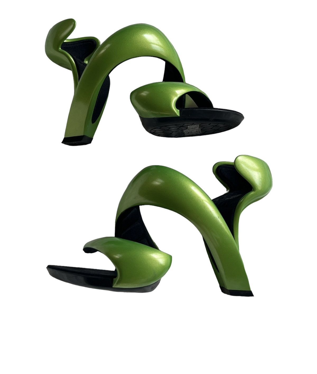 Other Julian Hakes Green Mojito Heels Size US 5 / IT 35 - 1 Thumbnail