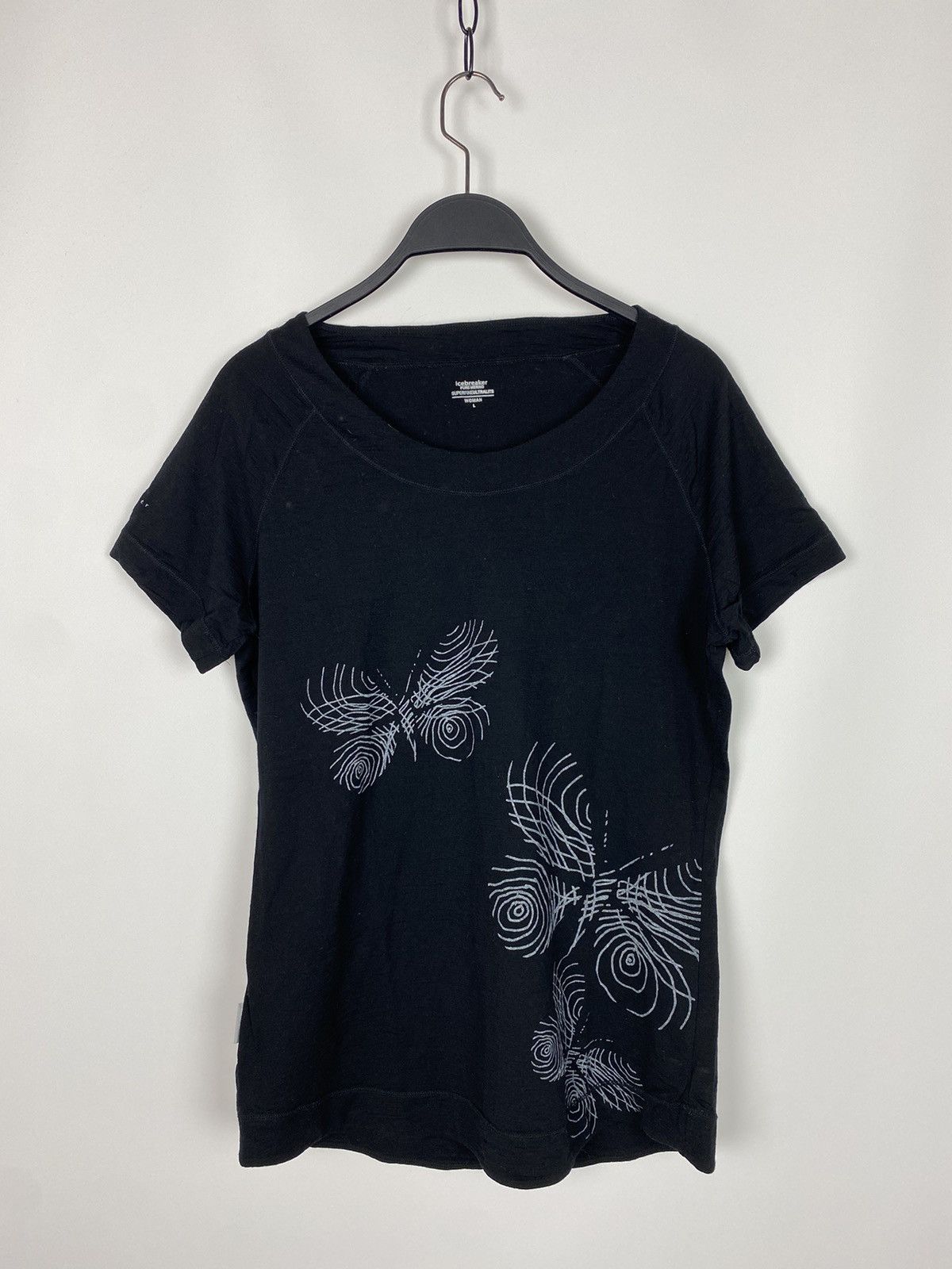 Icebreaker Icebreaker Pure Merino Wool Wide Neck Thermal T-Shirt Size L / US 10 / IT 46 - 1 Thumbnail