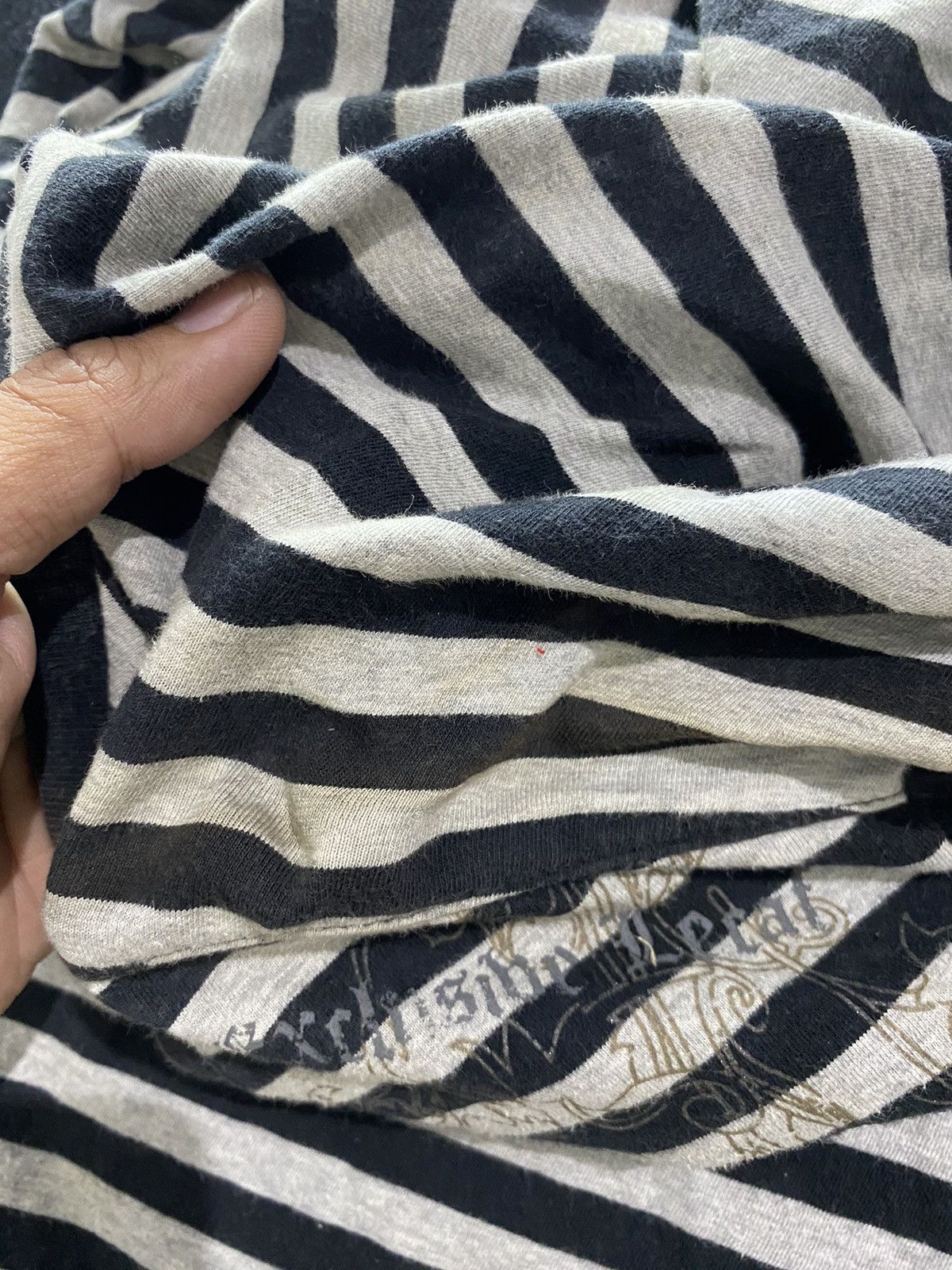 If Six Was Nine × Japanese Brand × Le Grande Bleu (L.G.B.) Japanese lecaf striped longsleeve tshirt Size US L / EU 52-54 / 3 - 5 Thumbnail