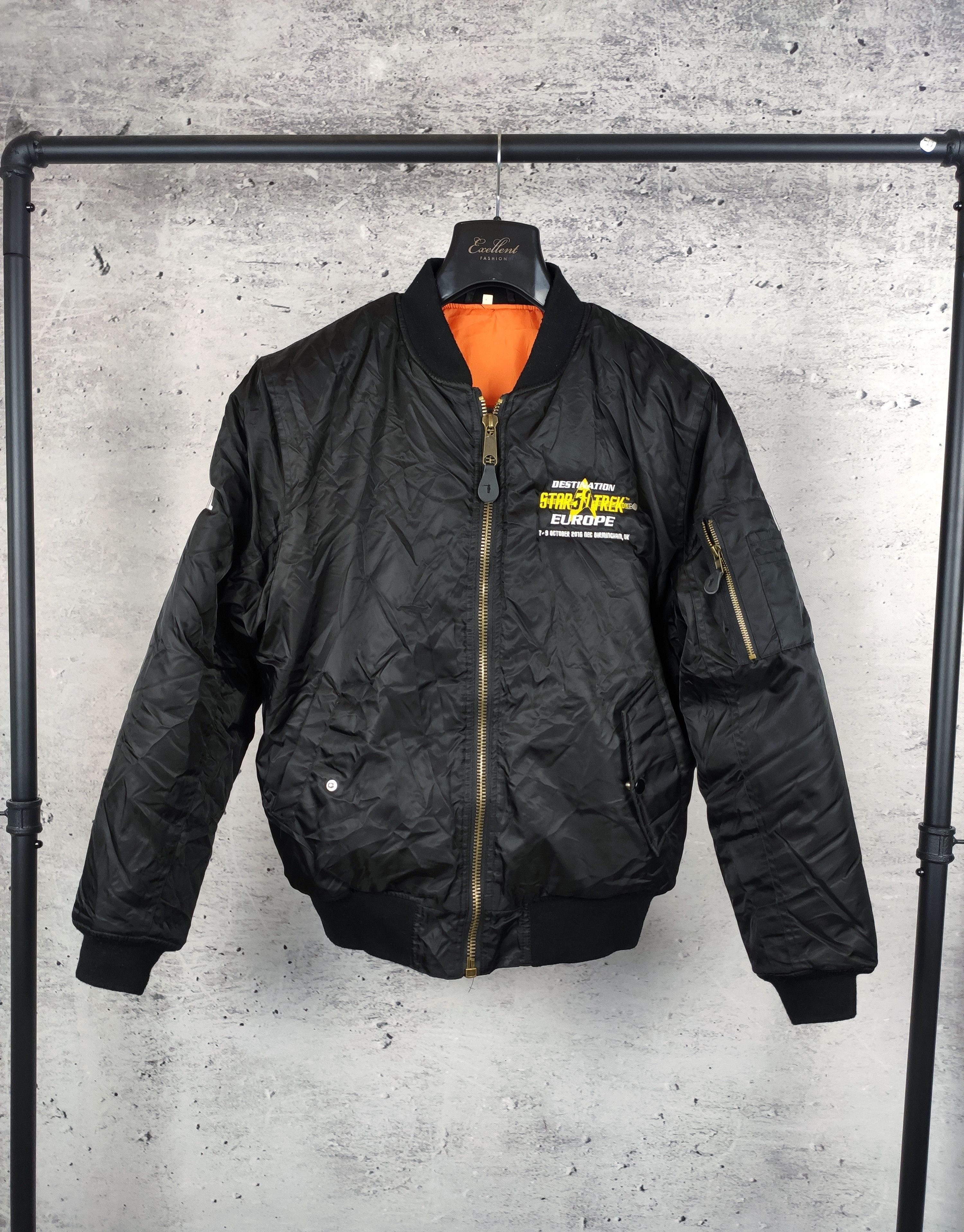 Vintage Vintage Startrek military bomber jacket air force Size US M / EU 48-50 / 2 - 2 Thumbnail