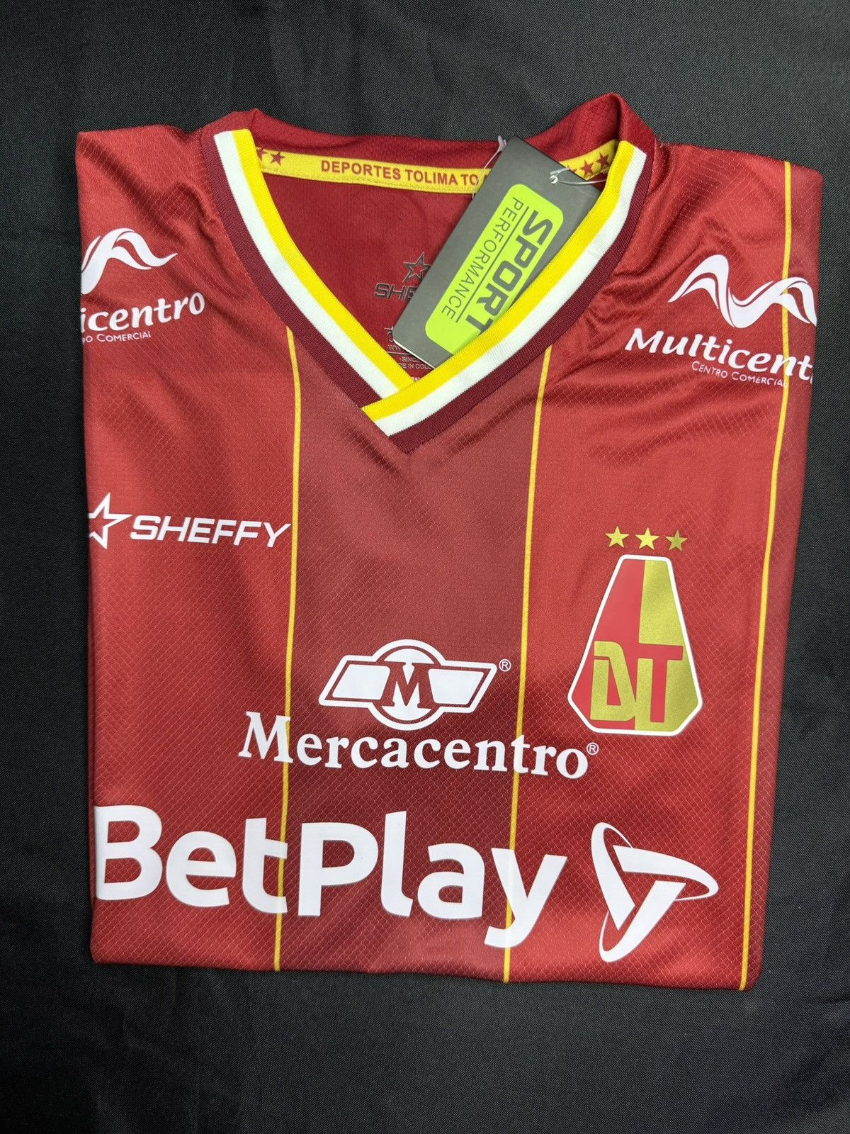 Other Deportes Tolima 2024 Home Soccer Jersey Size M Size US M / EU 48-50 / 2 - 9 Thumbnail
