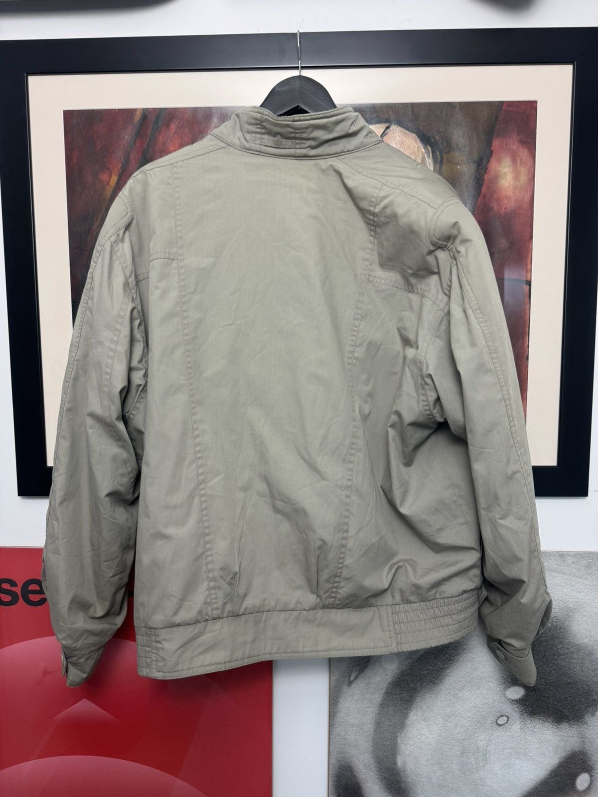 Burberry Vintage Burberry Gray Casual Jacket 90s Streetwear Designer Size US L / EU 52-54 / 3 - 8 Thumbnail