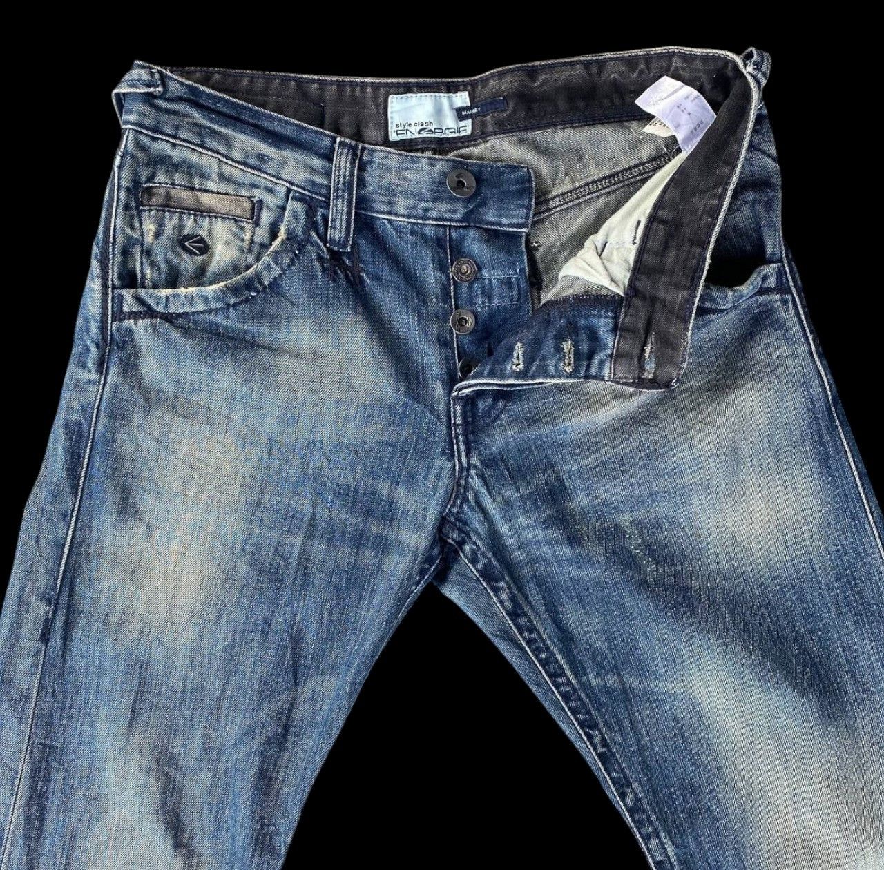 Energie × G-Star W30X31.5 NICE ENERGIE RUSTY MUDWASH DISTRESSED DENIM Size US 30 / EU 46 - 7 Thumbnail