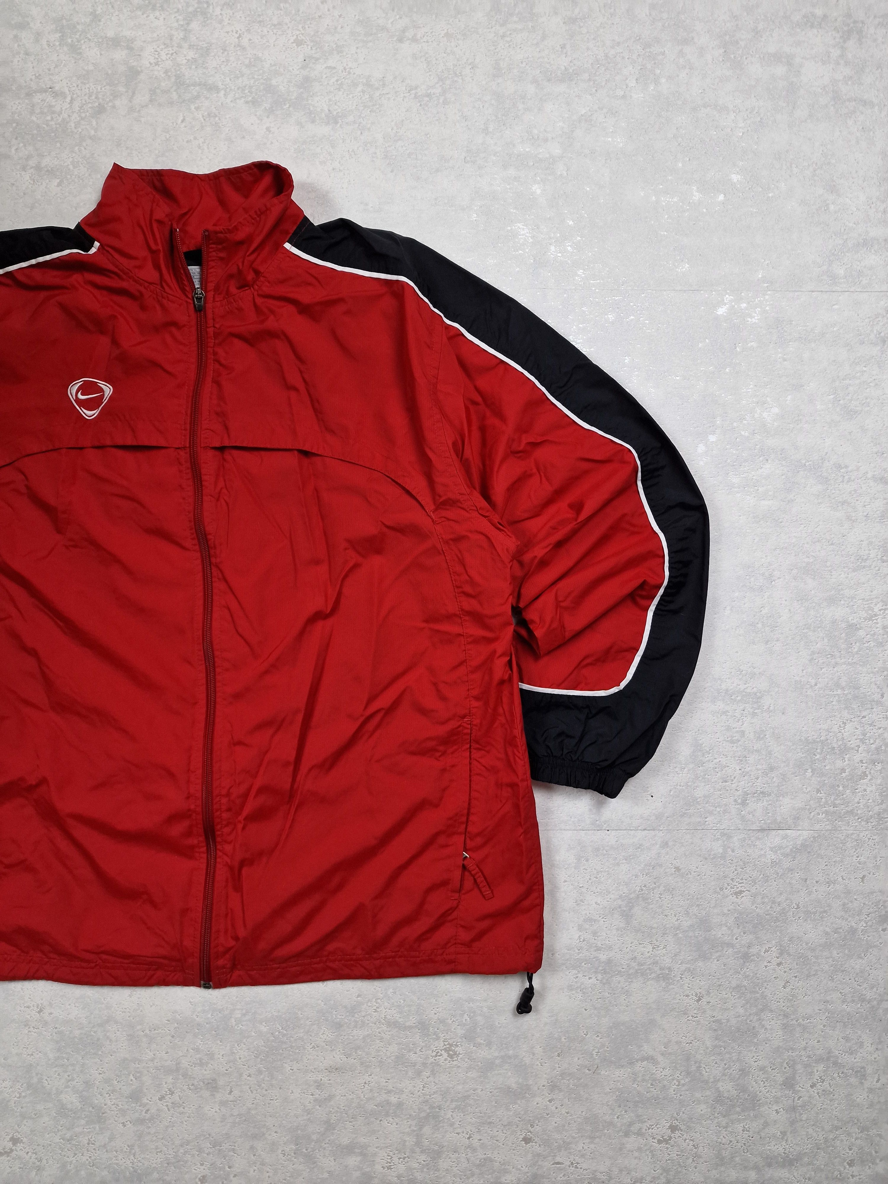 Nike × Vintage 00s Nike Retro Logo Vintage Y2K Oversize Retro Jacket Size US XL / EU 56 / 4 - 3 Thumbnail