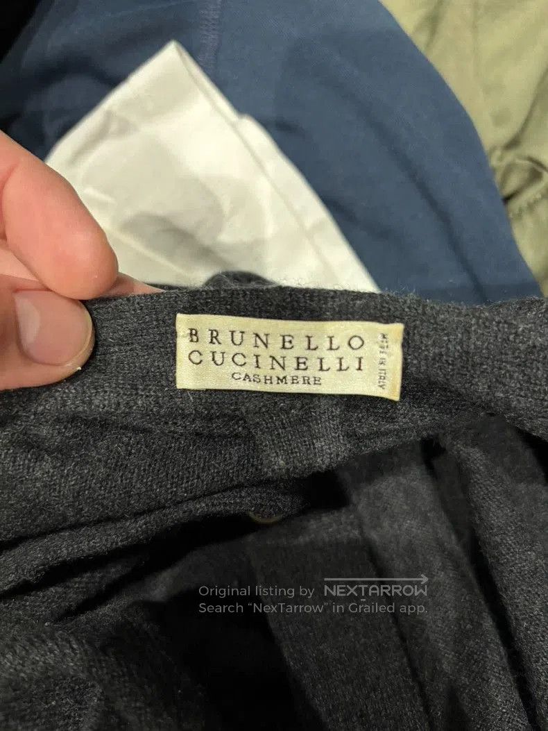 Brunello Cucinelli Brunello Cucinelli Wool Cashmere Cardigan S. Size US S / EU 44-46 / 1 - 5 Thumbnail