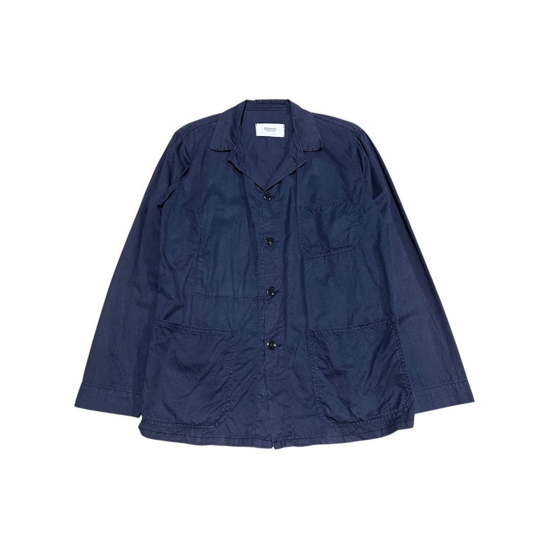 Issey Miyake 🔥Vintage Zucca Travali French Chore Jacket Shirt Size US L / EU 52-54 / 3 - 1 Thumbnail