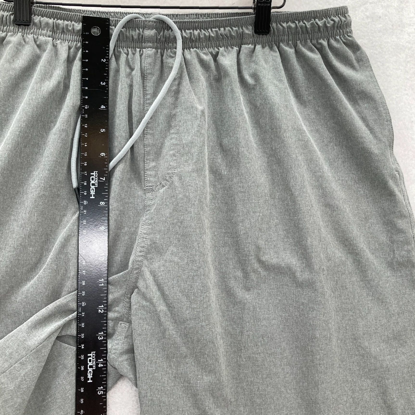 Chubbies Chubbies Shorts Mens 2XL Gray Chino Commission Athleisure Performance Drawstring Shorts Size US 39 - 7 Thumbnail