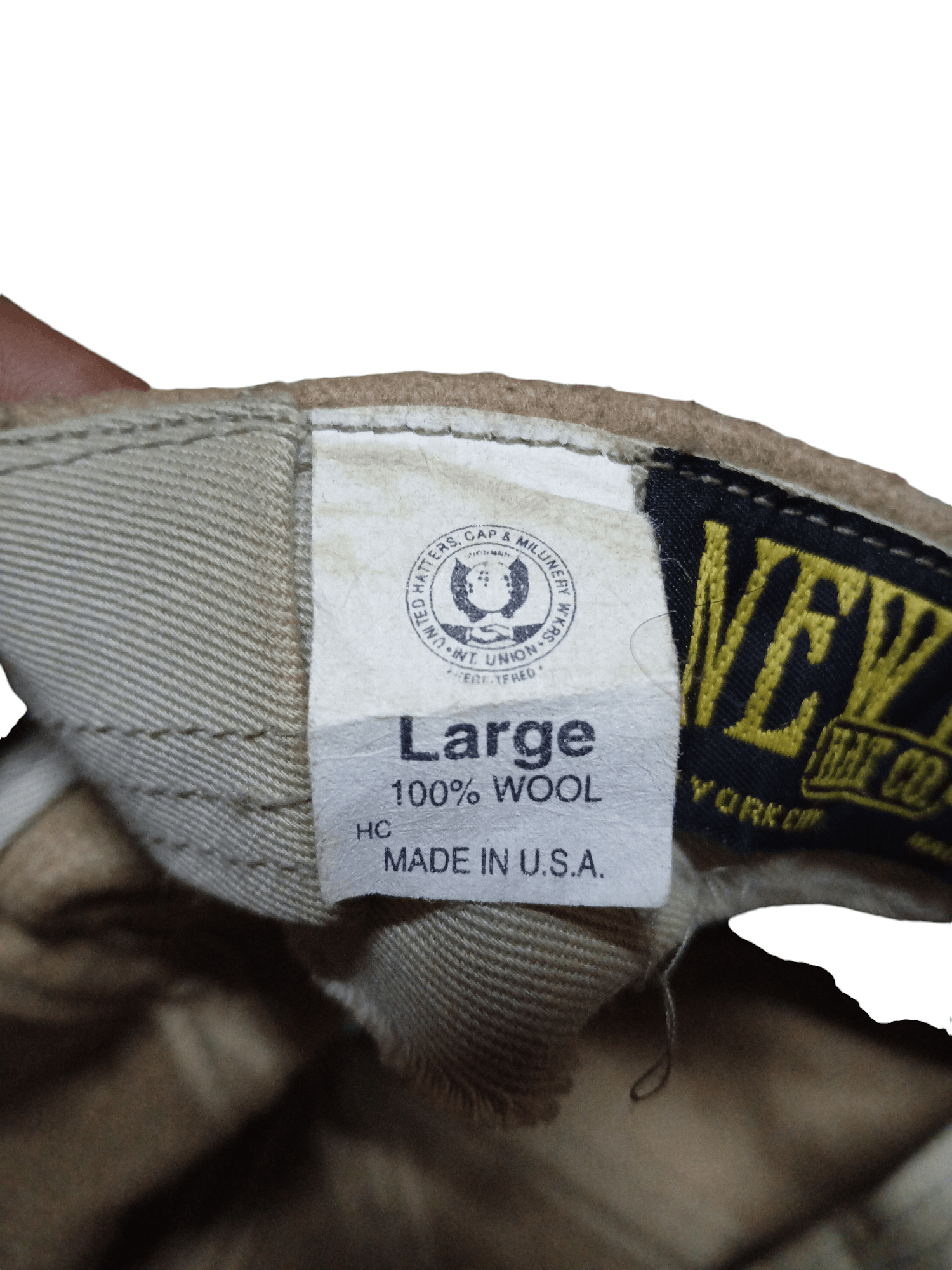 Japanese Brand × Vintage vintage newsboy hat new york hat.co brands Size ONE SIZE - 7 Thumbnail