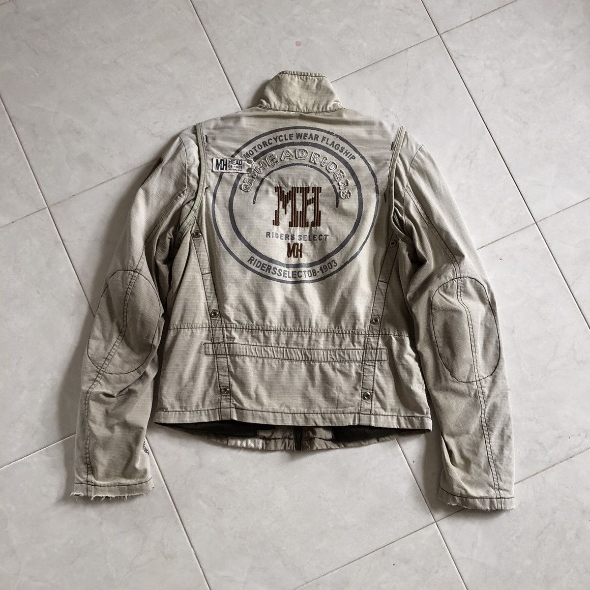 Japanese Brand MOTOR HEAD Riders Utility Multipocket Cotton Jacket Size US M / EU 48-50 / 2 - 3 Thumbnail