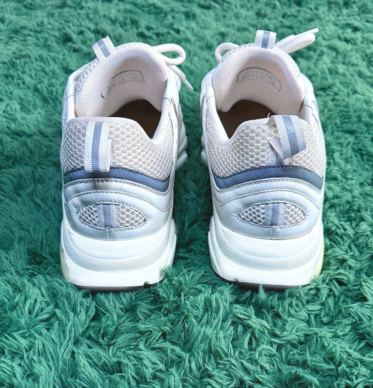Dior Dior B22 Runner White/Grey/3M Size 13 (EU 47) Size US 13 / EU 46 - 4 Thumbnail
