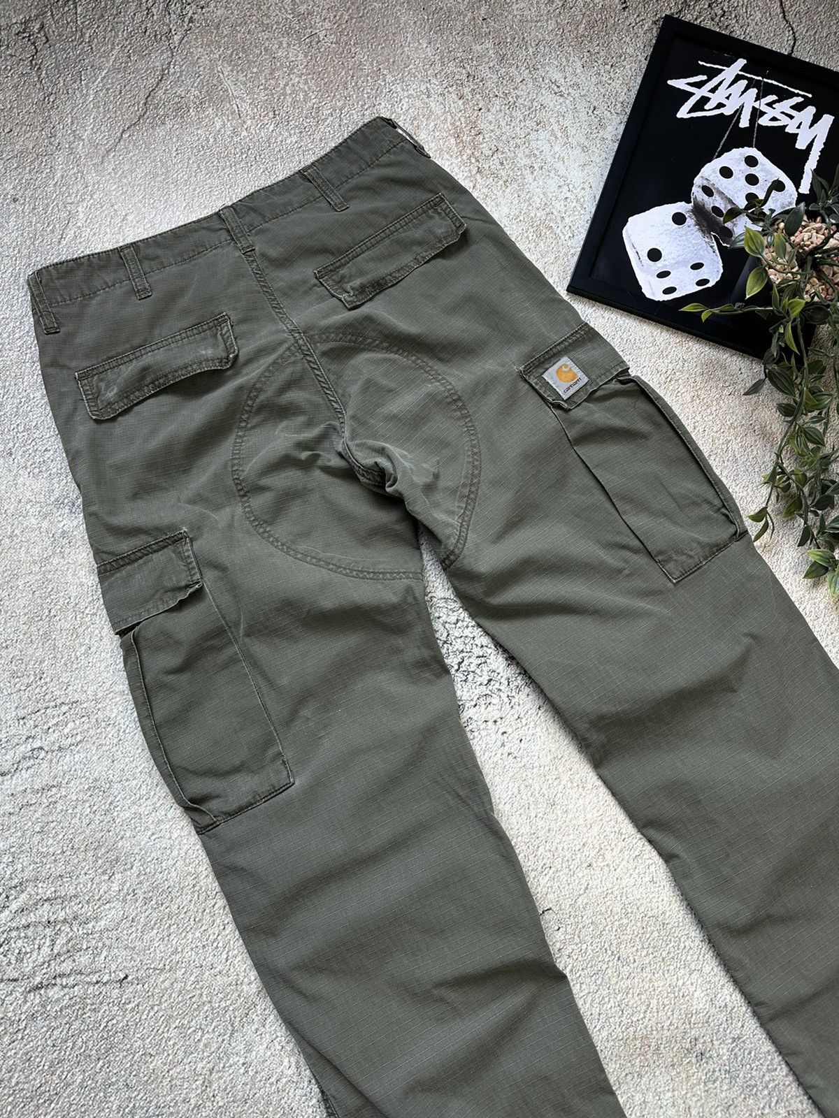 Carhartt × Vintage Vintage cargo pants carhartt boxy fit Size US 34 / EU 50 - 2 Thumbnail