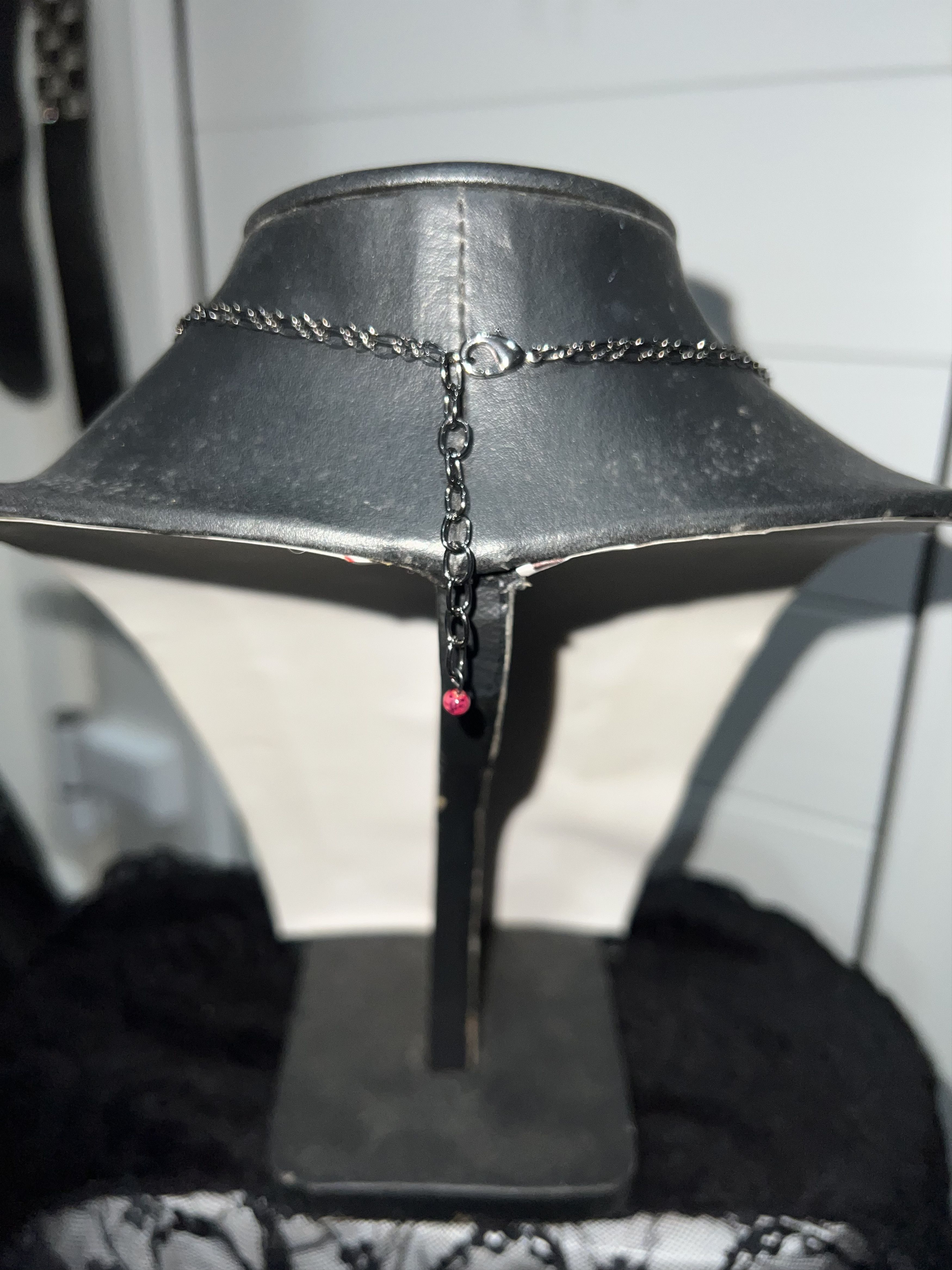 Japanese Brand Gothic Victorian Red Necklace 🥀 Size ONE SIZE - 15 Thumbnail