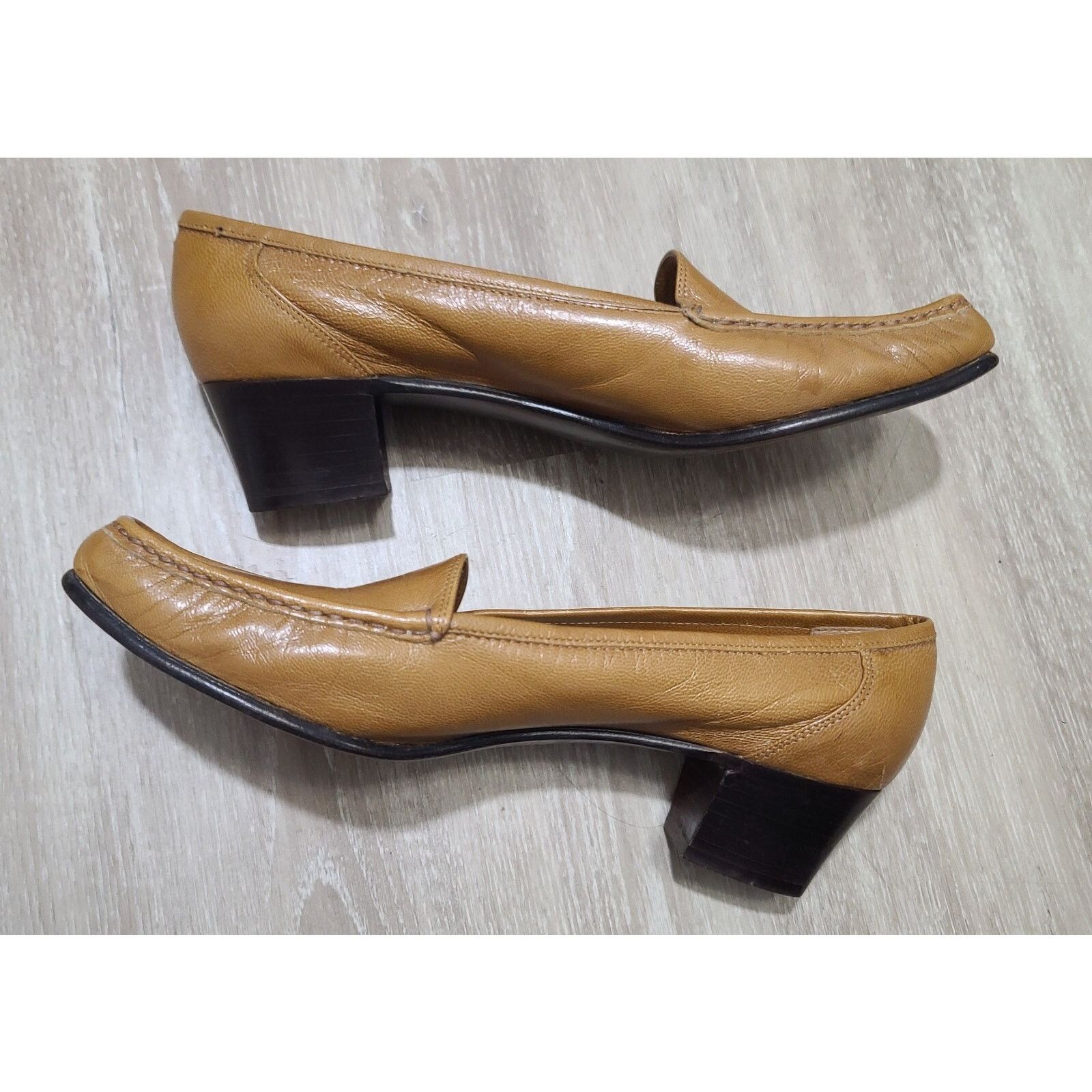 Vintage Vintage Maserati Italian Leather Pumps, Sz 9 Narrow Size US 9 / IT 39 - 5 Thumbnail