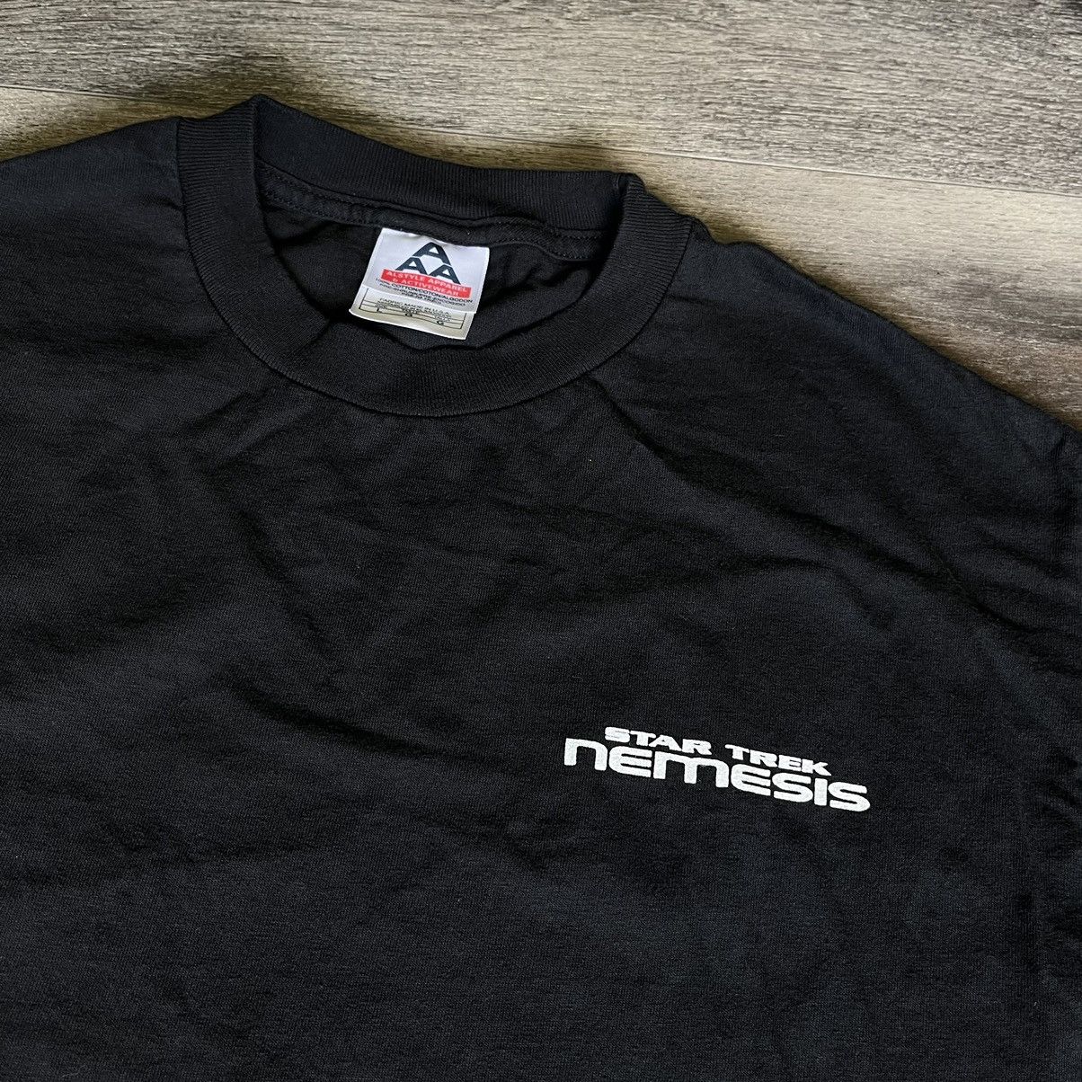 Vintage Vintage 2002 Star Trek Nemesis Movie Promo Graphic Logo Tee Size US L / EU 52-54 / 3 - 2 Thumbnail