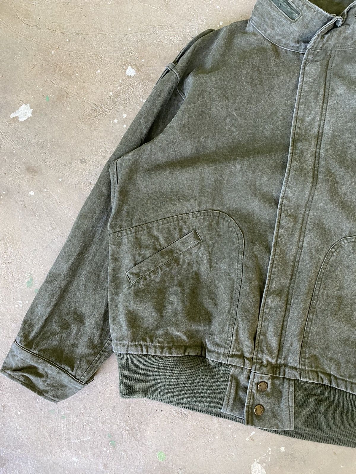 Japanese Brand Evenriver Hidden Hood Military Bomber Jacket Size US L / EU 52-54 / 3 - 4 Thumbnail