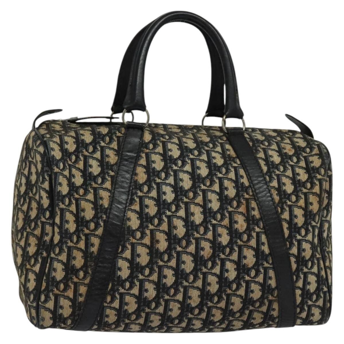 Dior Christian Dior Vintage Trotter Boston Bag Diorissimo Canvas Size ONE SIZE - 1 Thumbnail