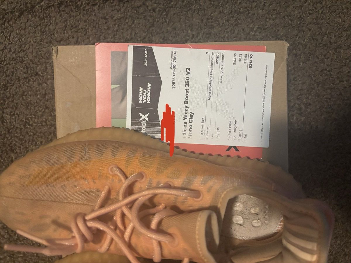 Yeezy Yeezy 350 “Mono clay” Size US 8.5 / EU 41-42 - 3 Thumbnail