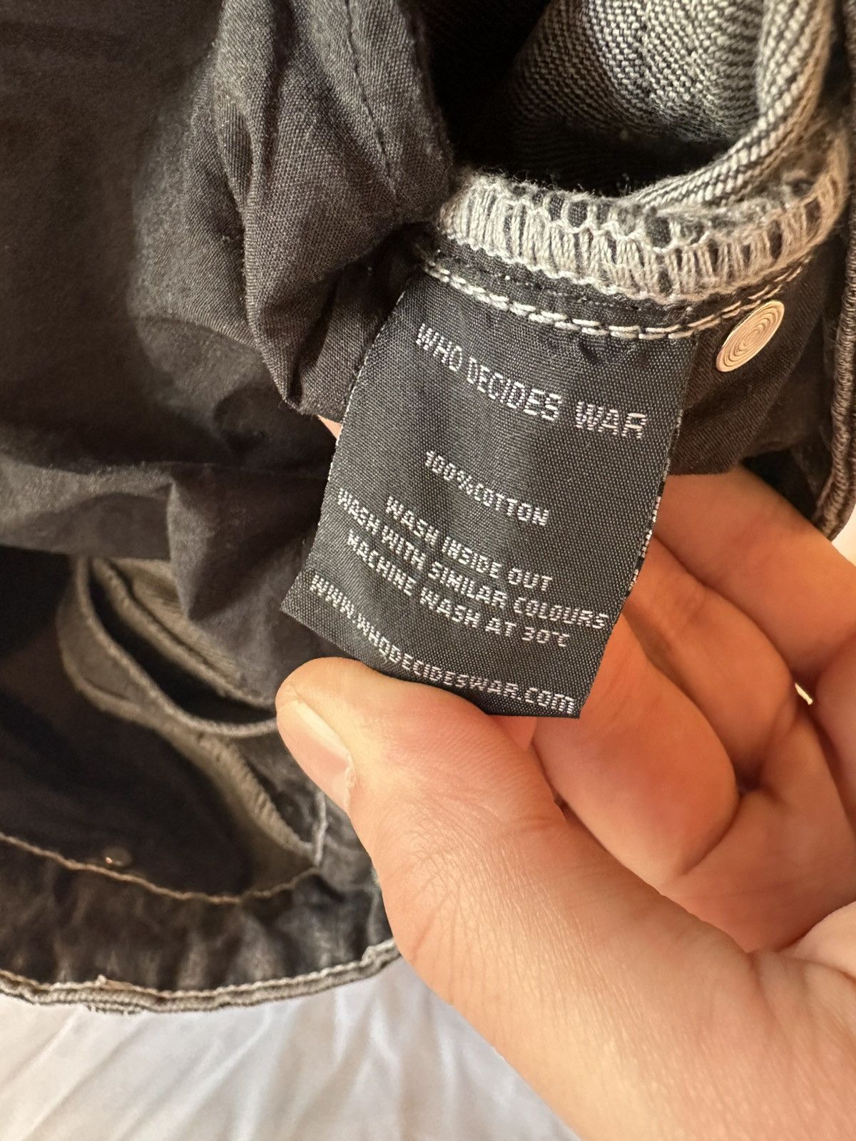 Who Decides War Who Decides War Denim Size US 28 / EU 44 - 15 Thumbnail