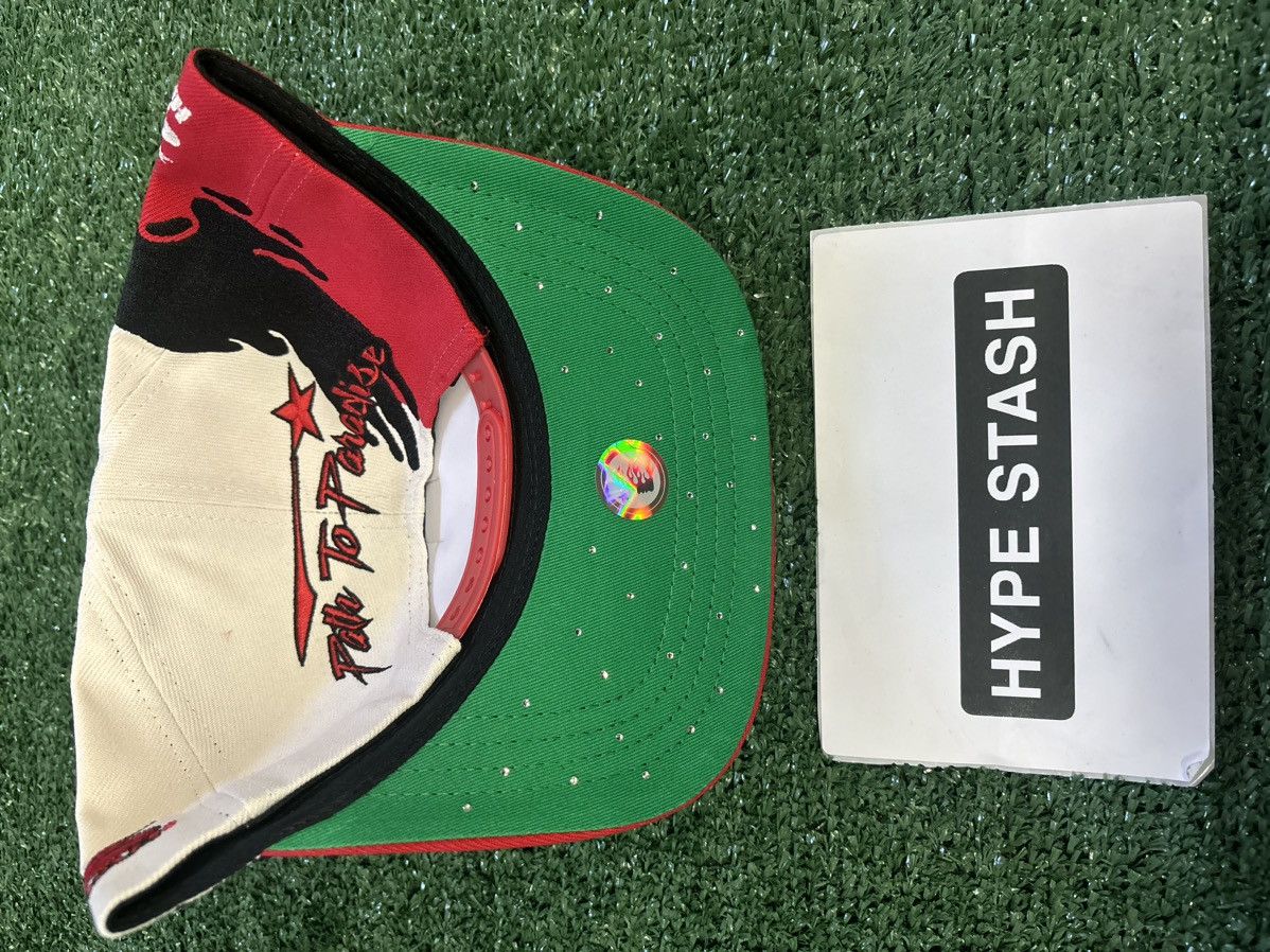 HELLSTAR Hellstar Red Paintbrush Snapback Size ONE SIZE - 3 Thumbnail