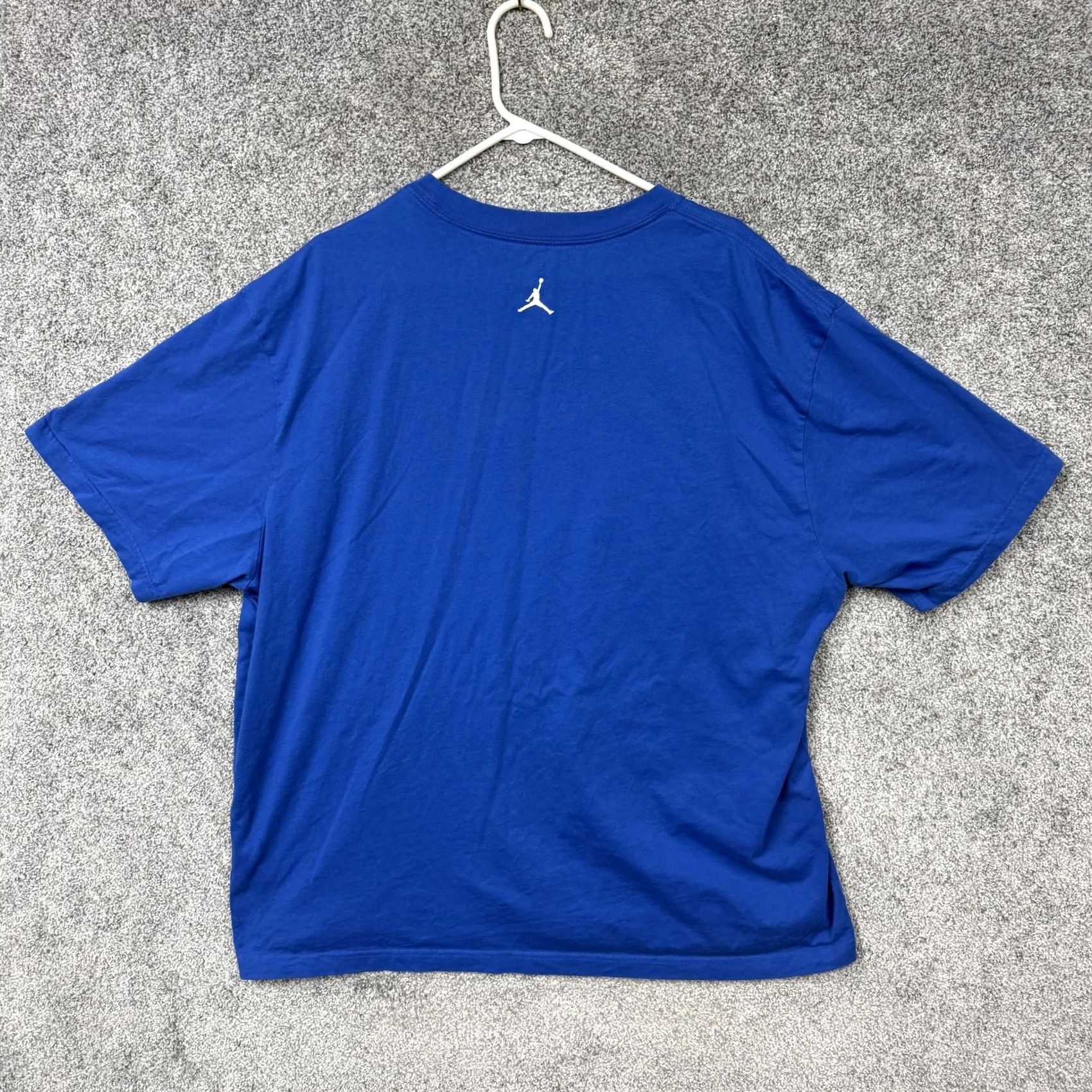 Jordan Brand Jordan Shirt Mens 2XL Blue Goat 23 Michael Graphic Basketball Streetwear Tee Size US XXL / EU 58 / 5 - 7 Thumbnail