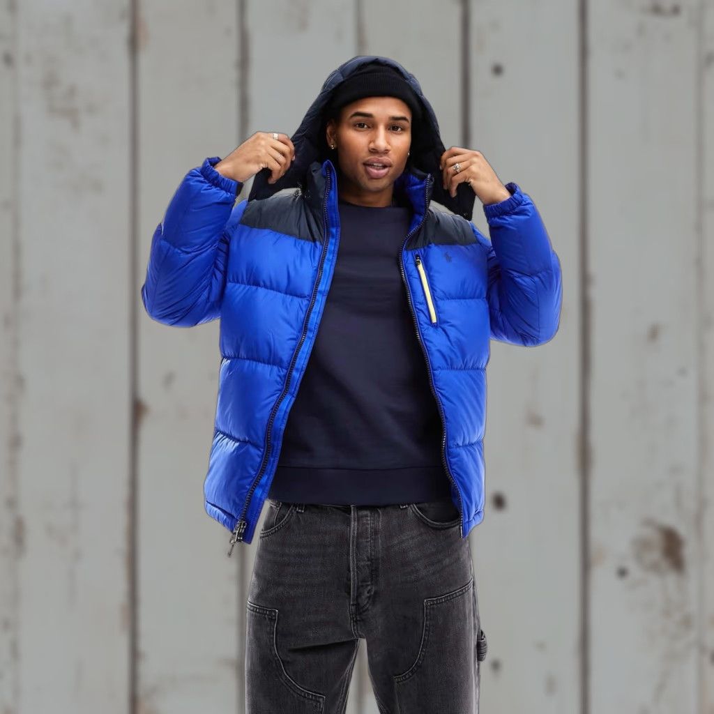 Ralph Lauren VINTAGE? No. New polo ralph lauren hooded down puffer El Cap jacket L blue mens Size US L / EU 52-54 / 3 - 1 Thumbnail