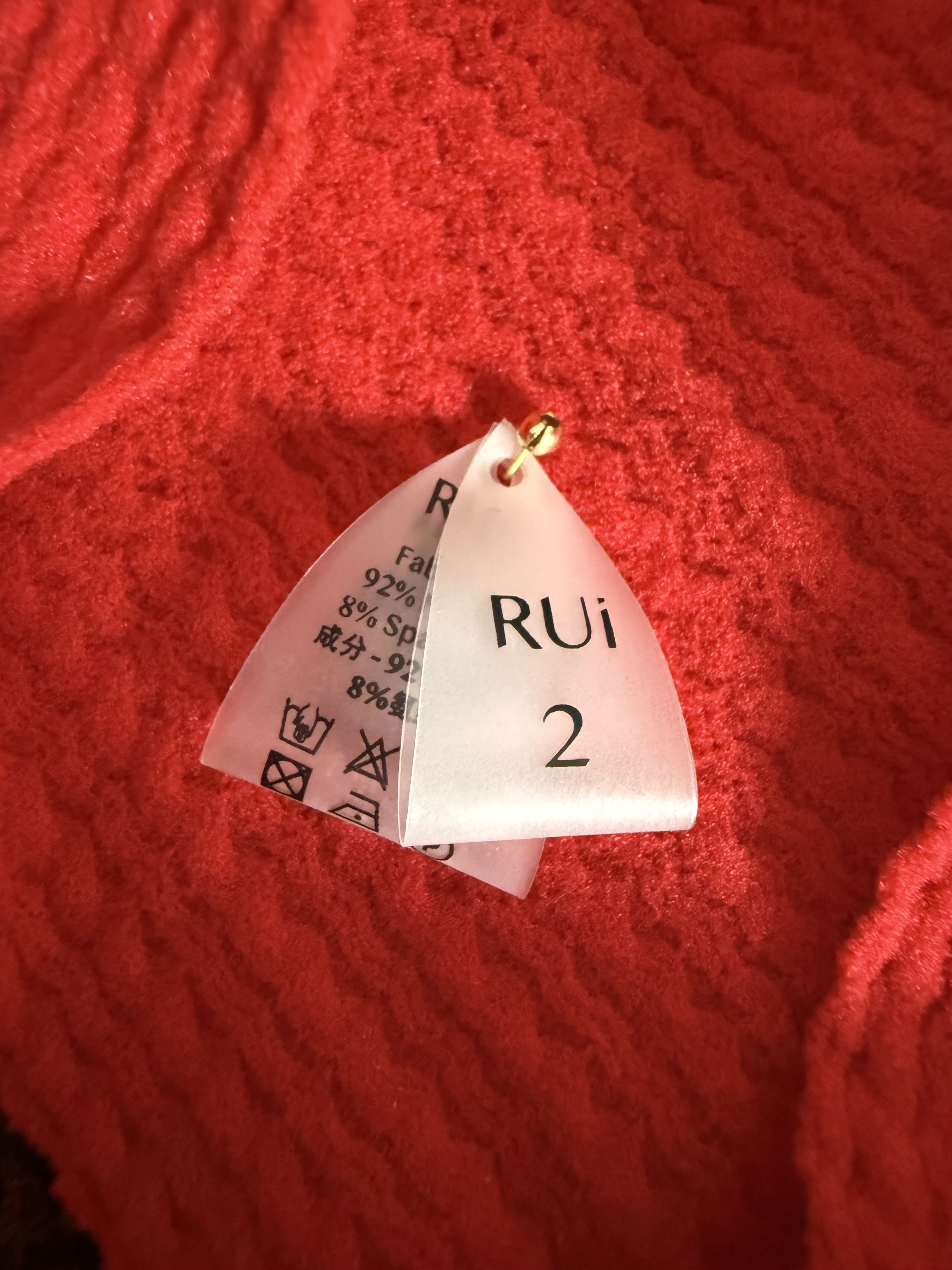 RUIbuilt $225 RUI Size 2 Spiral Cutout Single Sleeve Size ONE SIZE - 6 Thumbnail