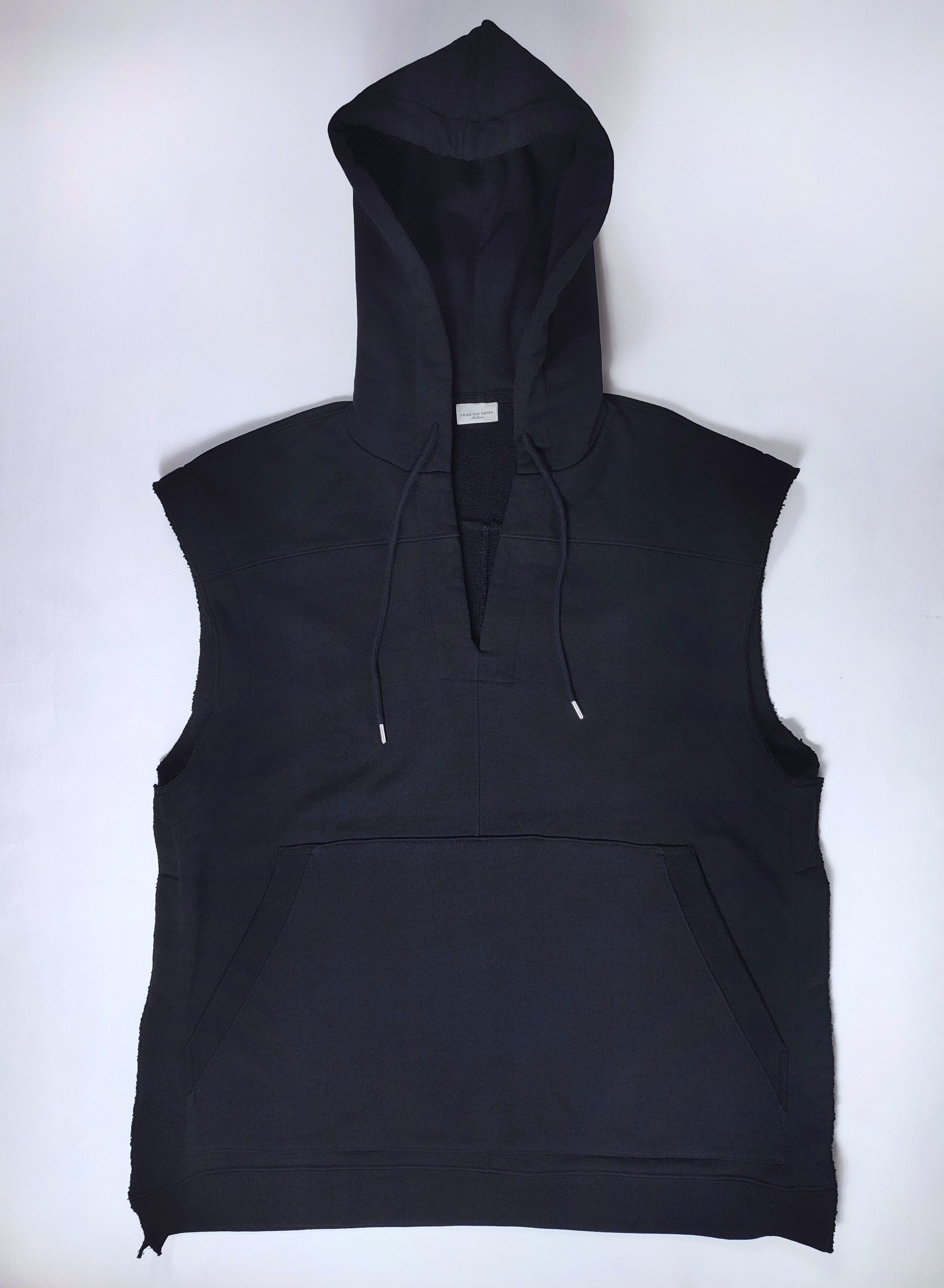 Dries Van Noten Oversized sleeveless hoodie Rick Owens Vetements Vuja De Size US M / EU 48-50 / 2 - 14 Thumbnail