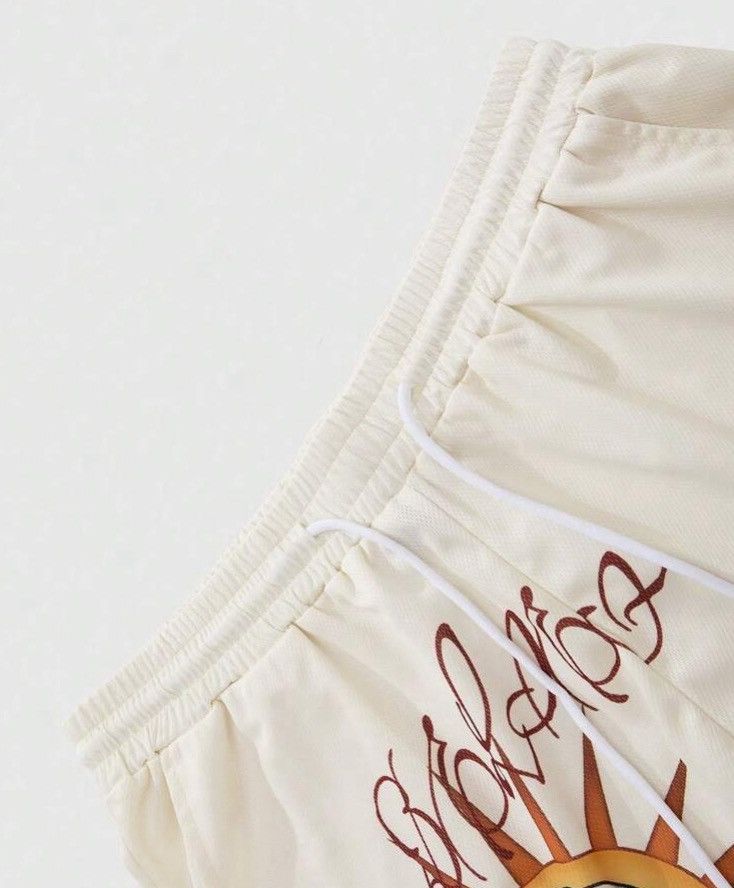 Japanese Brand Print Y2k Shorts DRIP summer Size US 31 - 4 Thumbnail
