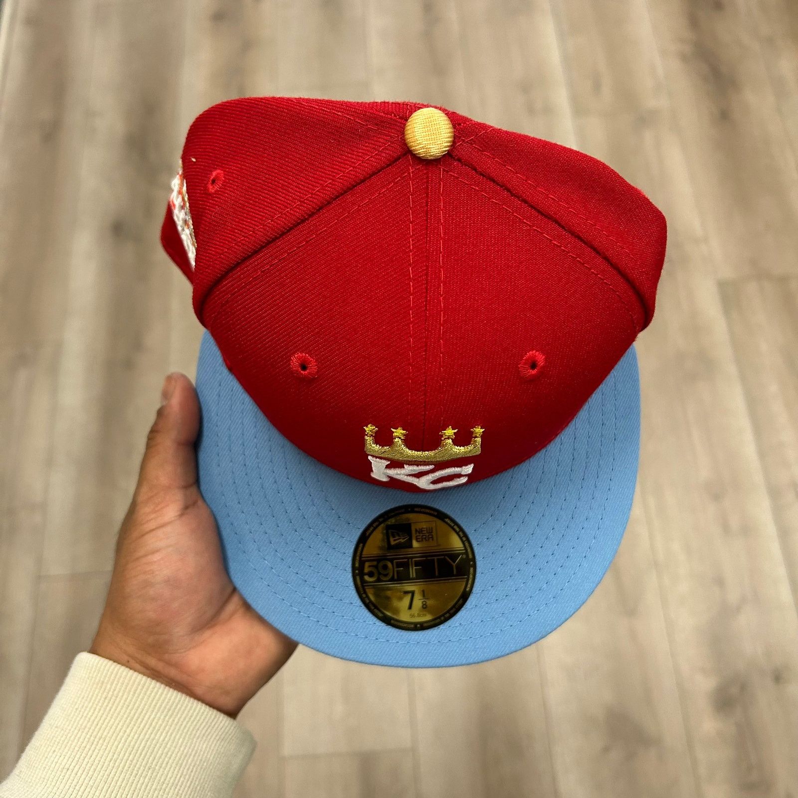 New Era New Era Kansas City Royals Mr. Krabs Fitted Hat 7 1/8 Size ONE SIZE - 3 Thumbnail