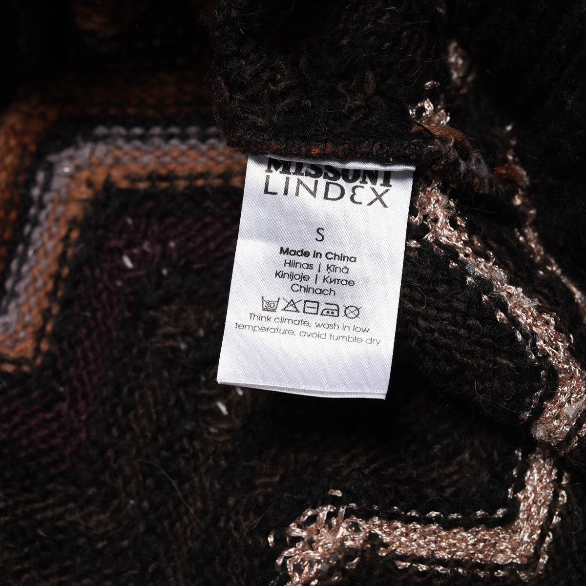 Missoni Missoni Lindex Cardigan Acrylic Polyamide Wool Mohair Sweate Size S / US 4 / IT 40 - 8 Thumbnail