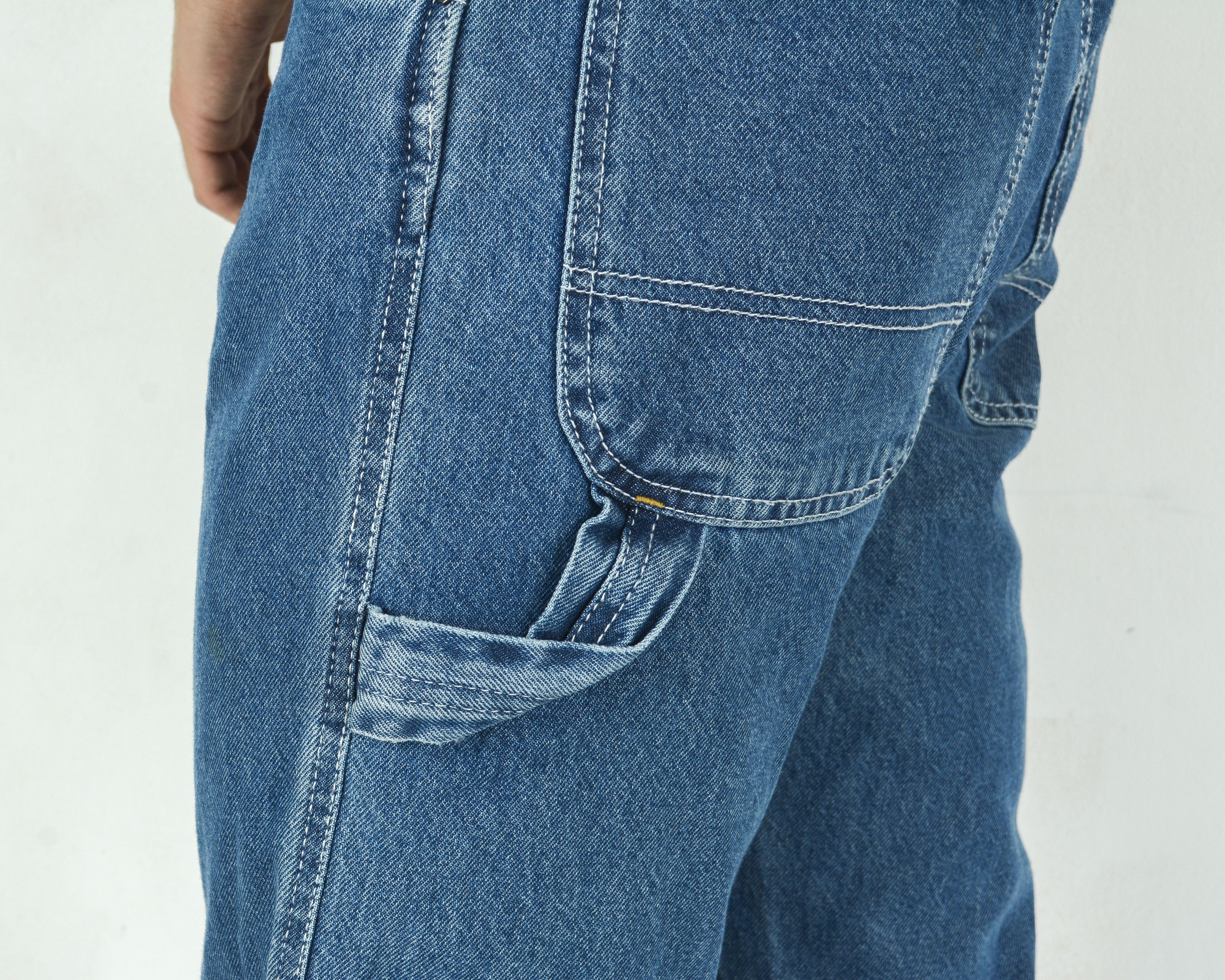 Dickies W31 L34 Slim Carpenter Cargo Jean Pants Multi Pocket Guild Size US 31 - 4 Thumbnail