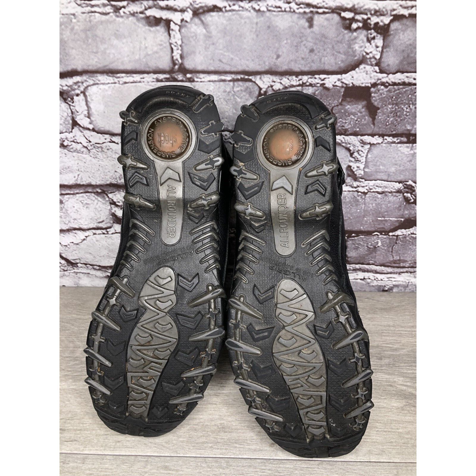Mephisto Allrounder Mephisto Black Leather Mesh Comfort Sneakers Shoe Size US 8 / EU 41 - 16 Thumbnail