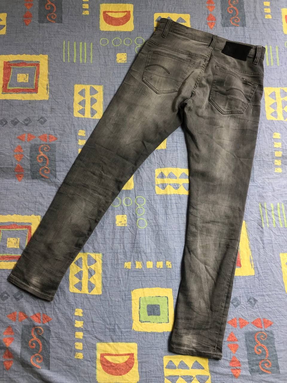 G-Star Vintage G Star Raw Denim Jeans Logo Y2K Size US 30 / EU 46 - 18 Thumbnail