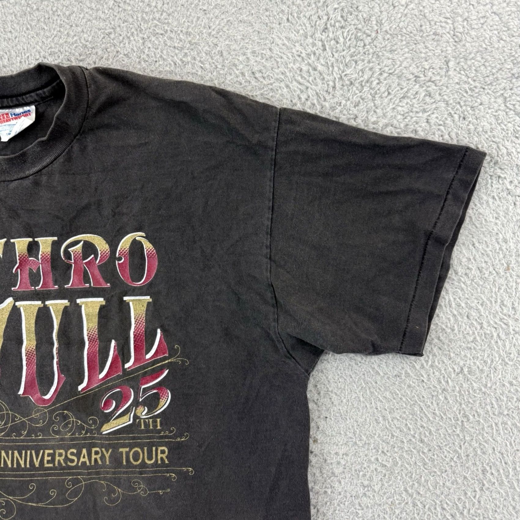 Hanes VINTAGE Jethro Tull T-Shirt Men’s XL Black Band Tour Short Sleeve 90s Grunge USA Size US XL / EU 56 / 4 - 5 Thumbnail