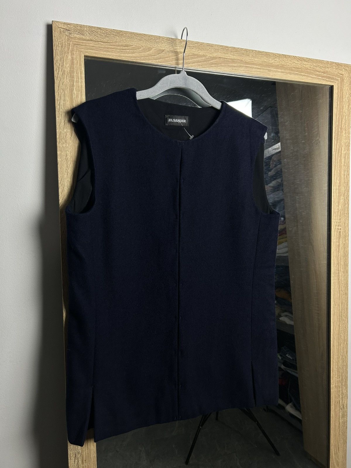 Jil Sander Vest jil sander vintage wool luxury small Size S / US 4 / IT 40 - 9 Thumbnail