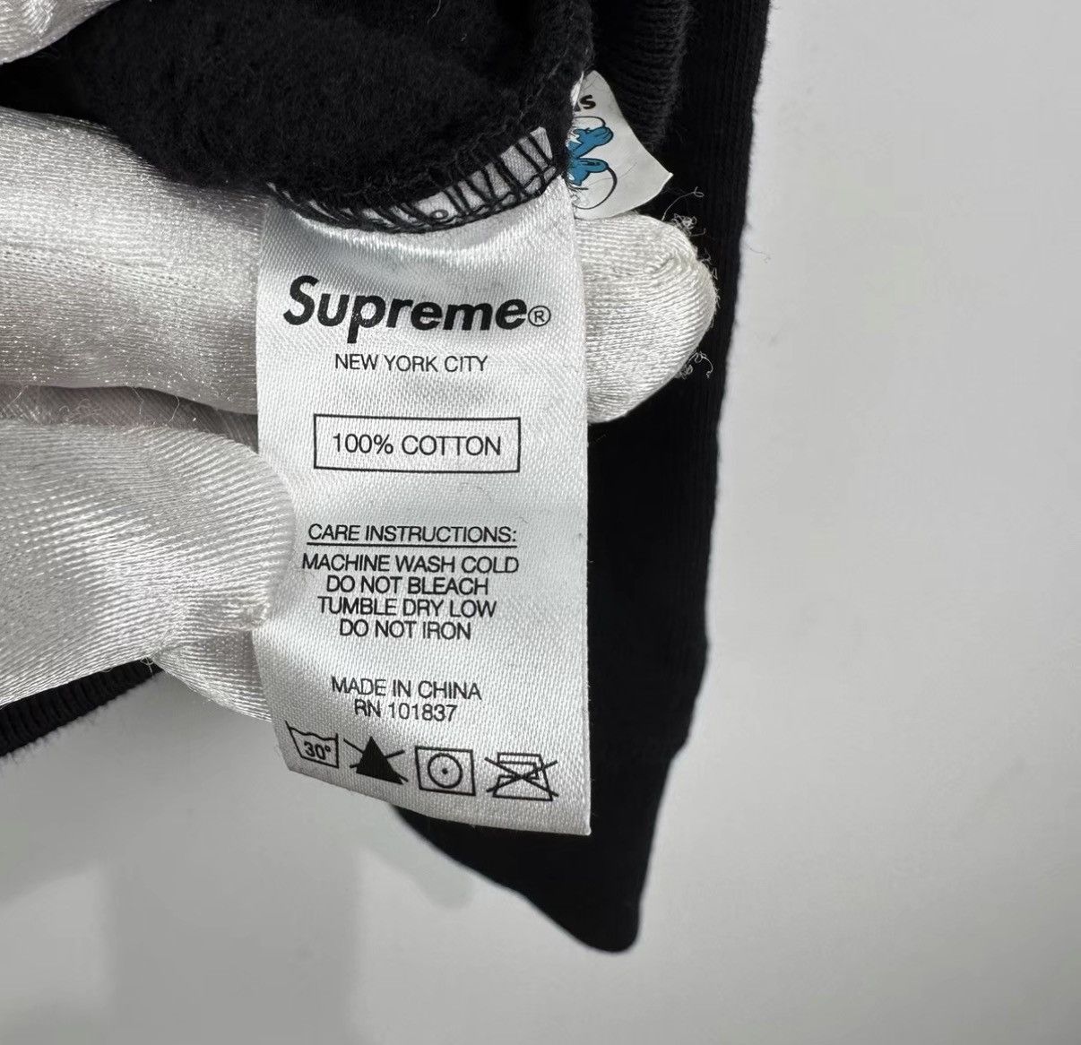 Supreme Supreme Smurf Printed Fleece Sweatshirt J42 Size US M / EU 48-50 / 2 - 4 Thumbnail