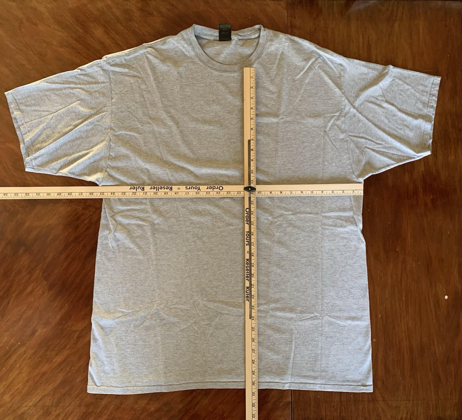 Hanes Hanes Men's Beefy-T 3XLT Gray T-Shirt - Best-Seller! Size US XXL / EU 58 / 5 - 4 Thumbnail