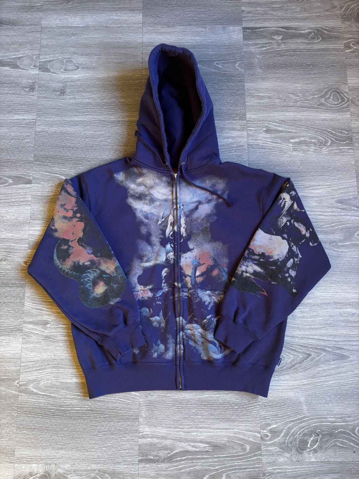 Supreme Supreme Frazetta Zipup Hoodie | Grailed
