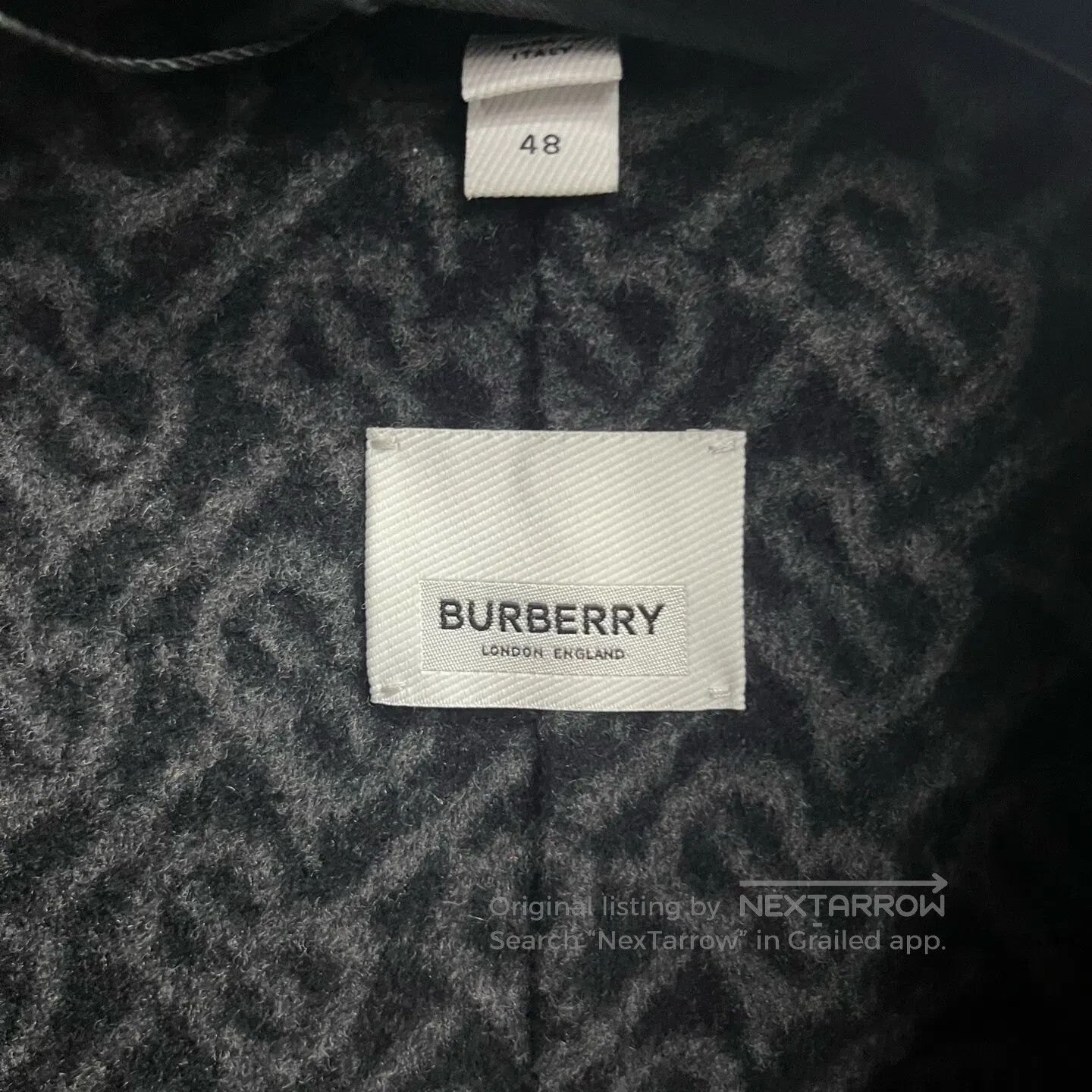 Burberry Burberry Medium-length coat with long sleeves, single-row Size US M / EU 48-50 / 2 - 3 Thumbnail