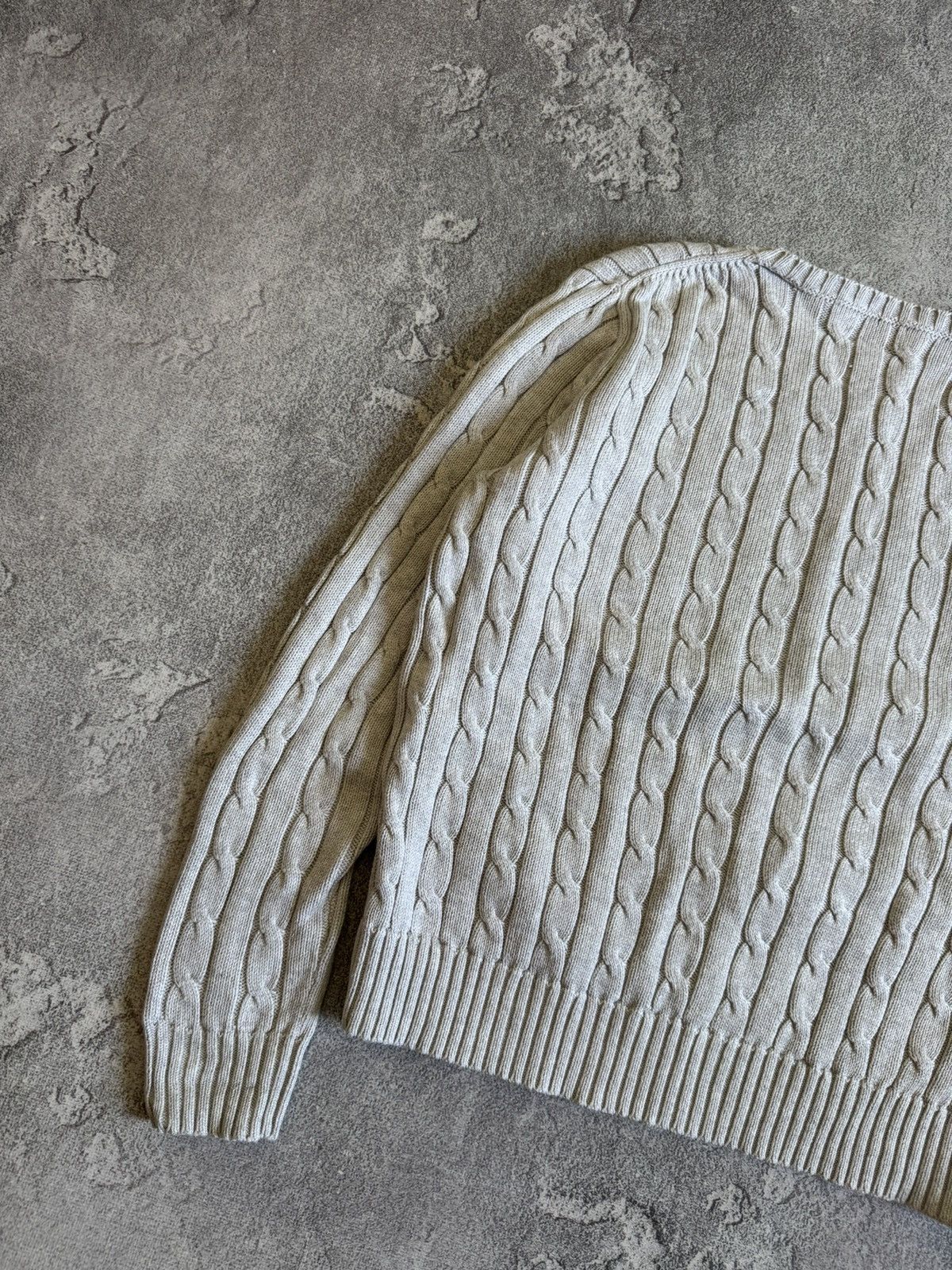 Polo Ralph Lauren Polo Ralph Lauren L/size cable knitwear sweater jumper retro Size L / US 10 / IT 46 - 11 Thumbnail