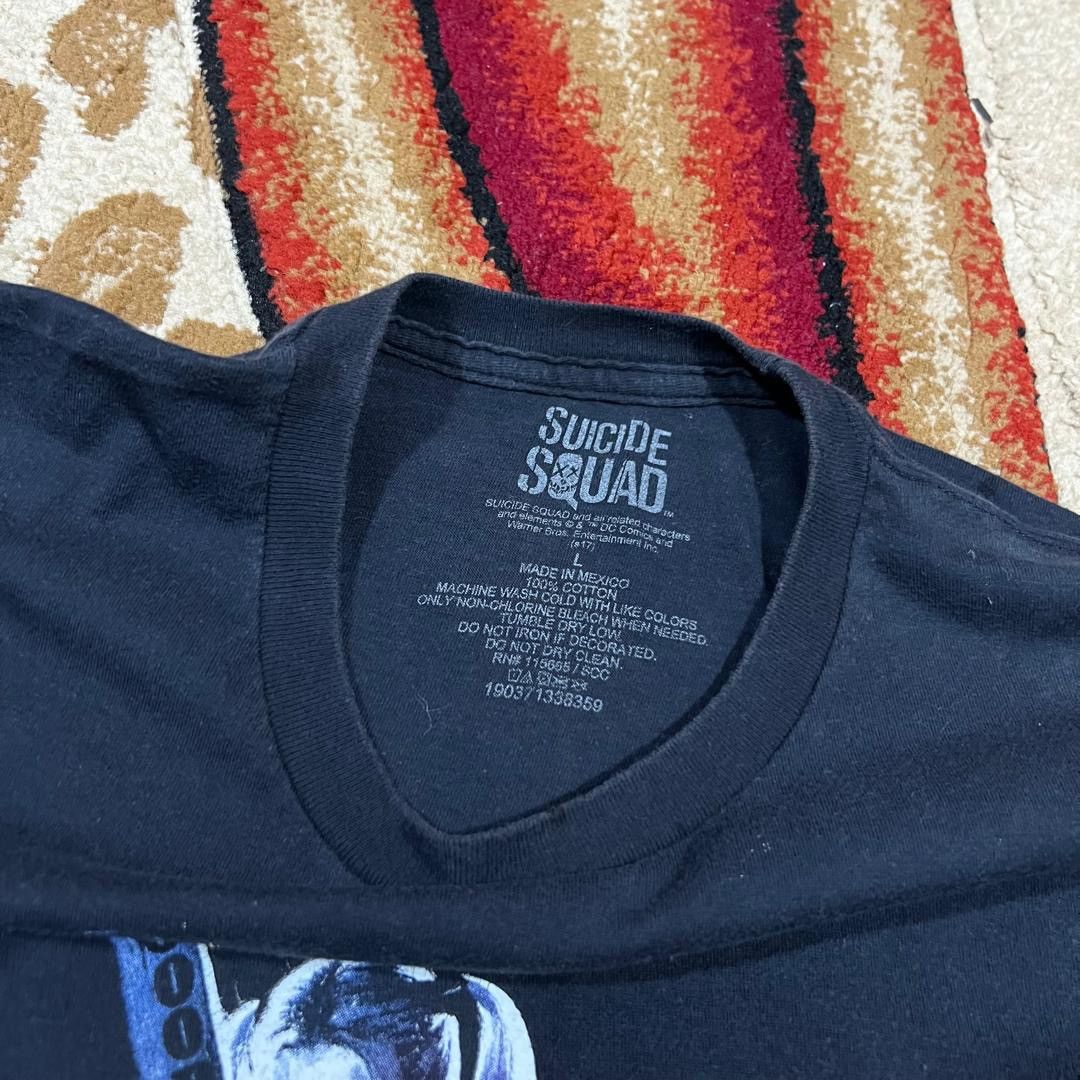 Other Vintage Suicide Squad Movie Margot Robbie Naked Pussy Shirt Size US L / EU 52-54 / 3 - 6 Thumbnail