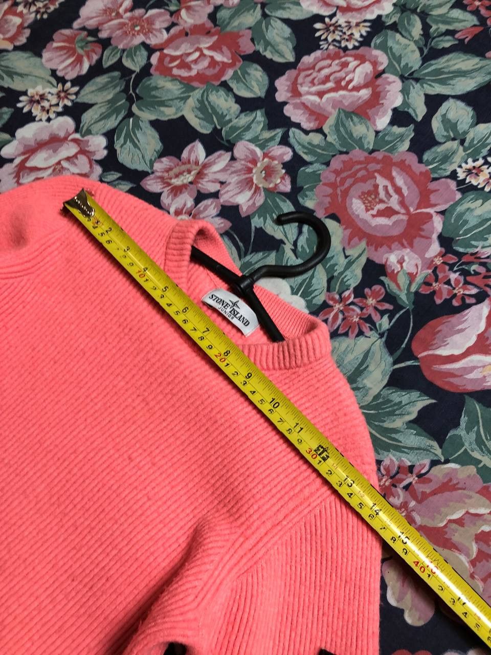 Stone Island Stone Island Pink Hand-Sprayed Knit Jumper Size XS / US 0-2 / IT 36-38 - 10 Thumbnail