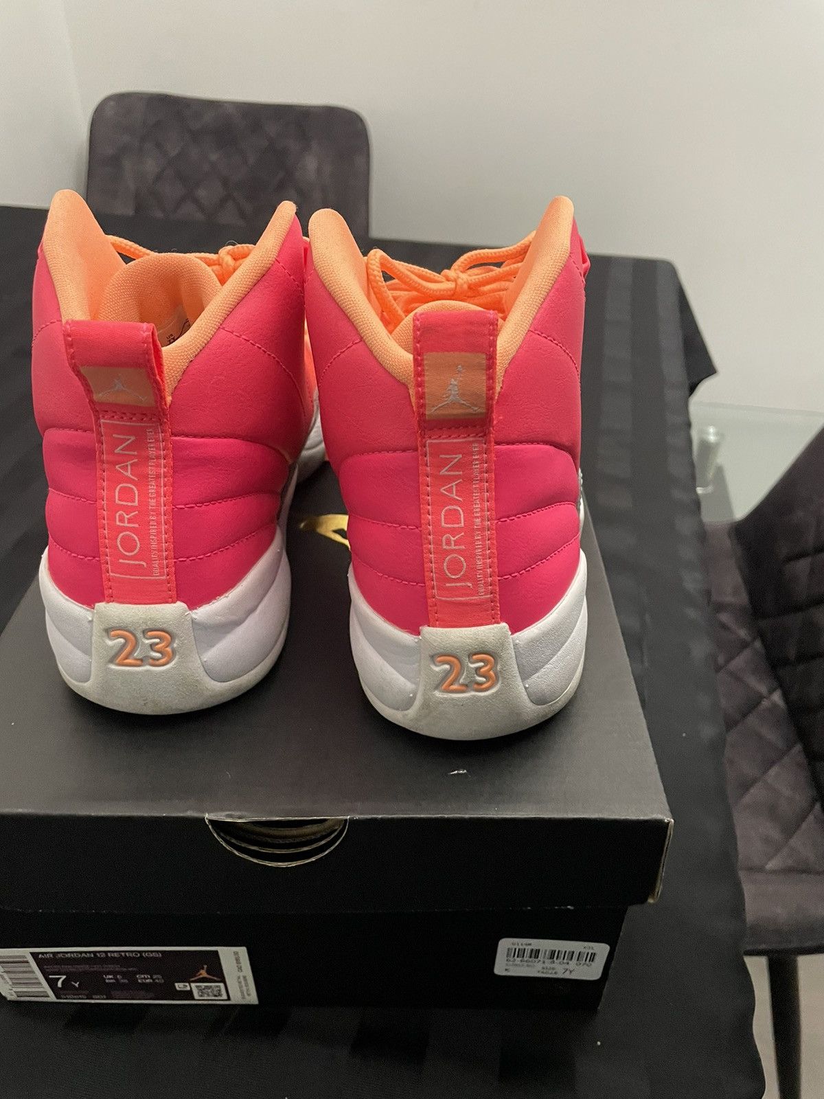 Jordan Brand Air jordan 12 retro- Sunrise 7Y Size US 7 / IT 37 - 5 Thumbnail