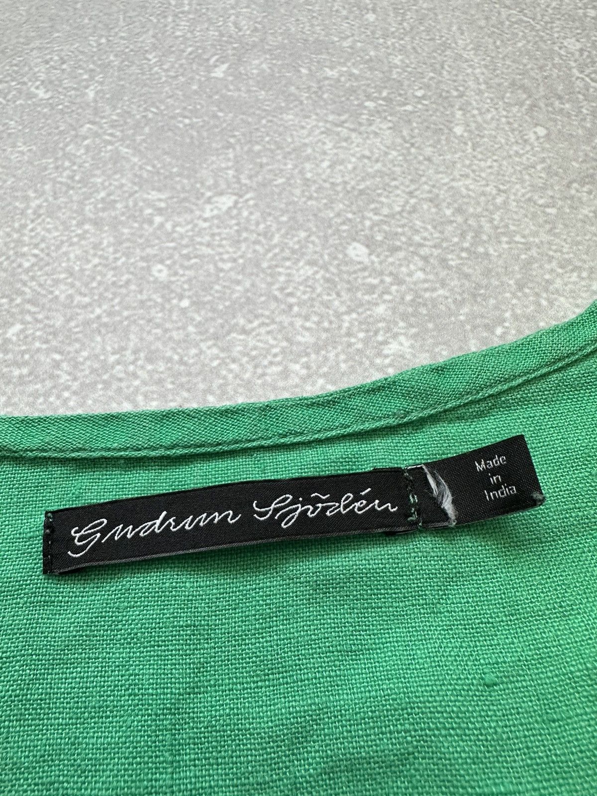 Gudrun Sjoden Women dress Gudrun Sjoden bid one size green India 100% Lin Size XL / US 12-14 / IT 48-50 - 7 Thumbnail